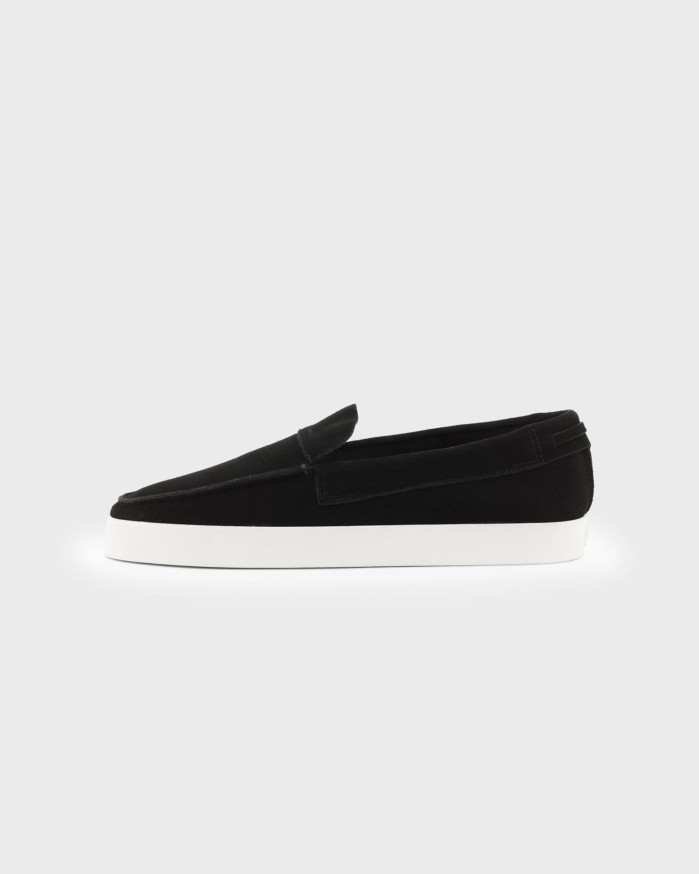 Saint Morta Hemisphere Suede Slip On Loafer Black/White non - slip user modern user