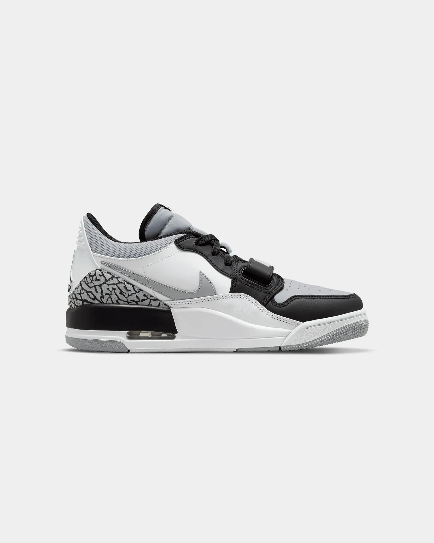 Cushioned durability dancers' flexibility Jordan Air Jordan Legacy 312 Low White/Black-Wolf Grey