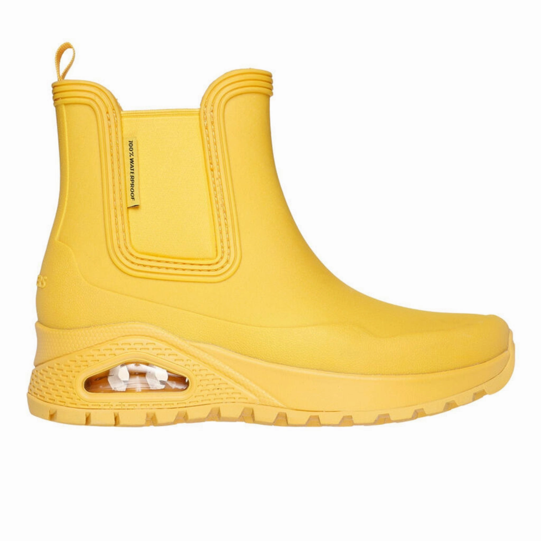 Stable Path Skechers Women's 177183 Uno Rugged-Dancing N The Rain Yellow Casual Boots