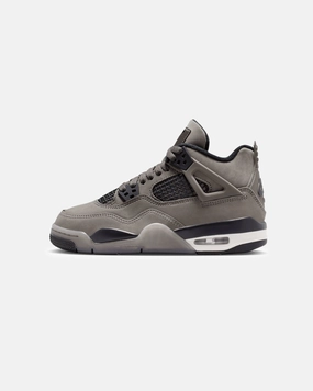 Jordan Kids' Air Jordan 4 Retro "Cave Stone and Black"(GS) Cave Stone Metallic Seamless Internal Structure
