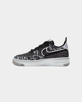 Street Vibe Nike Kids' Air Force 1 Crater Flyknit Next Nature (GS) Black/Black