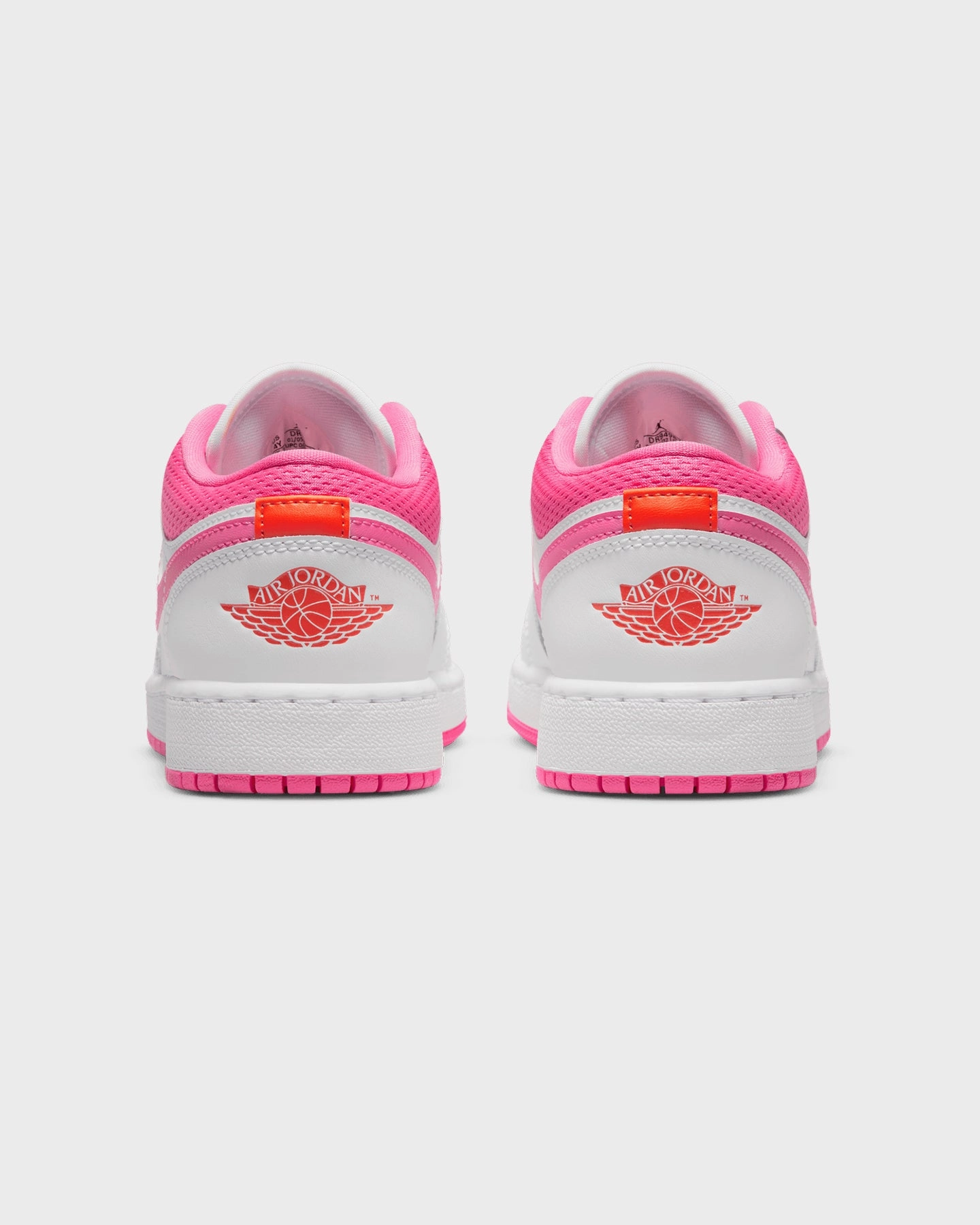 Rare kids' small Jordan Kids' Air Jordan 1 Low (GS) White/Pinksicle