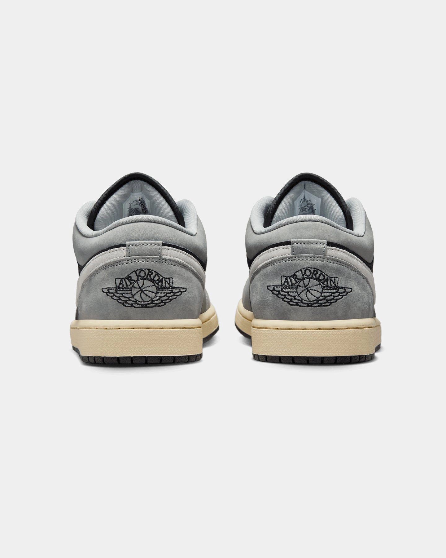 Jordan Air Jordan 1 Low SE "Smoke Grey" Lt Smoke Grey/Black-Sail Strap Easy Street Music