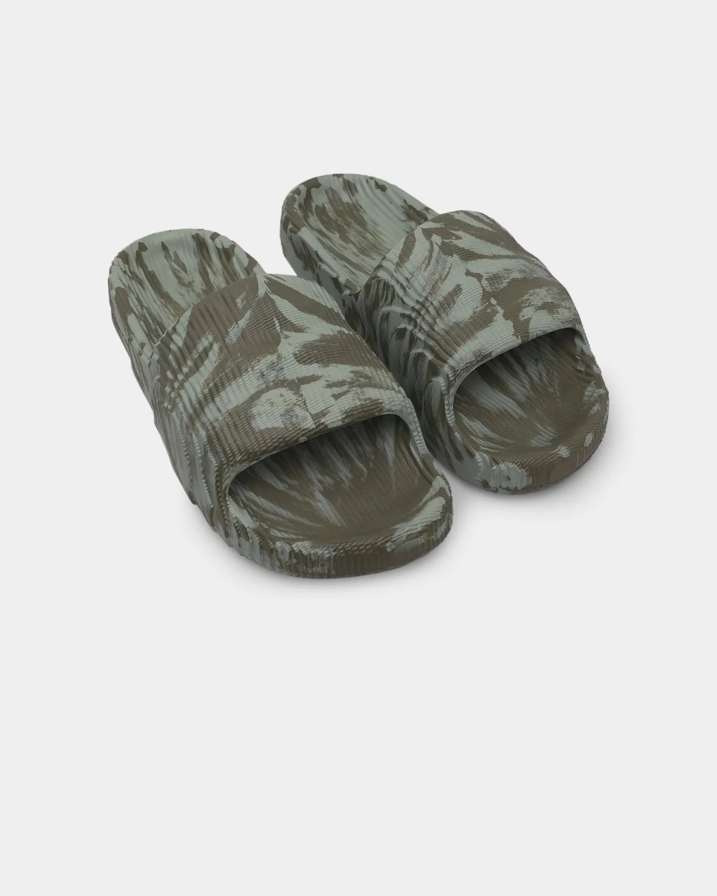 Adidas Adilette 22 Olive Strata Maximum touch Cushioned
