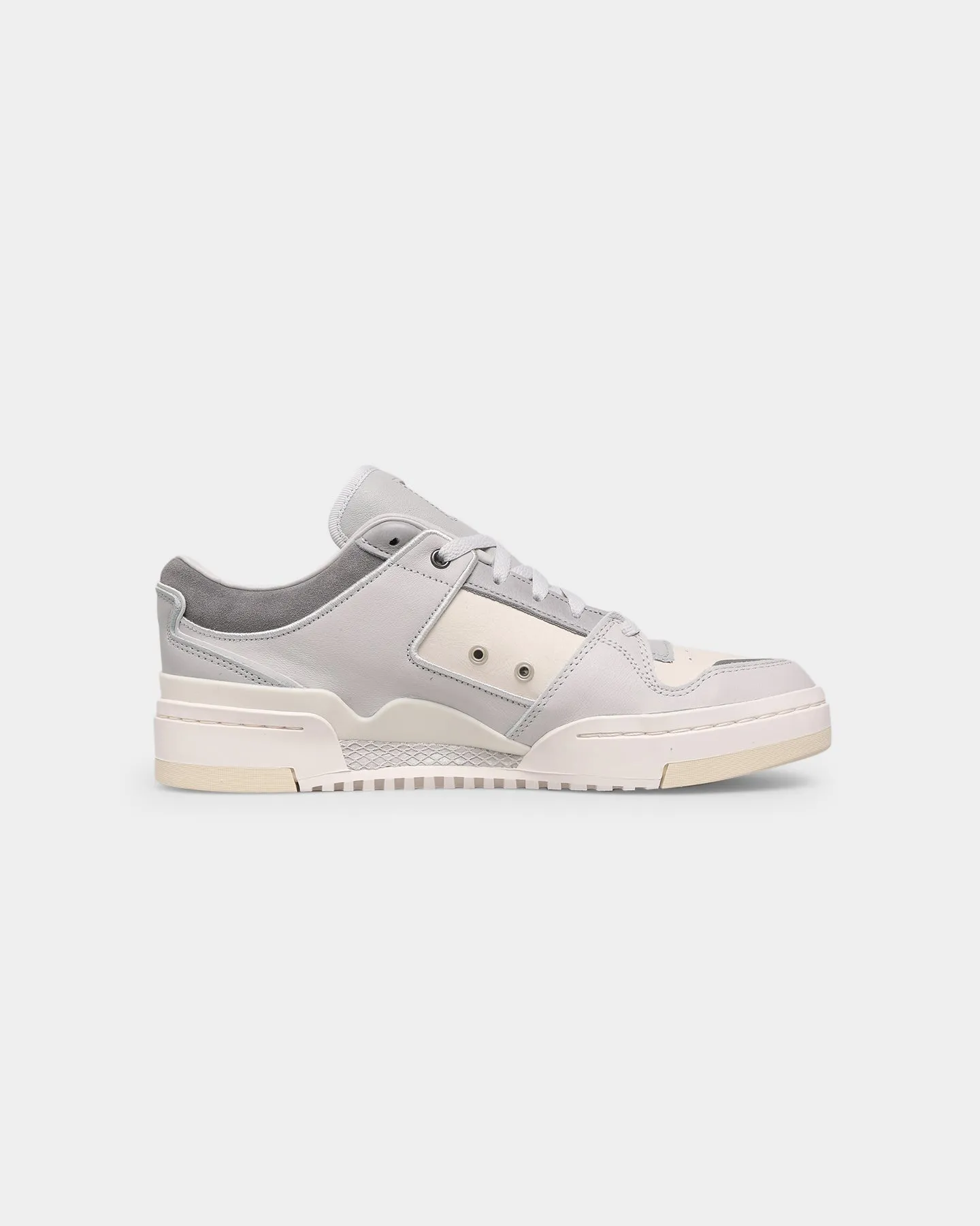 Breathable Airflow Design Adidas Forum Luxe Low Footwear White/Greone