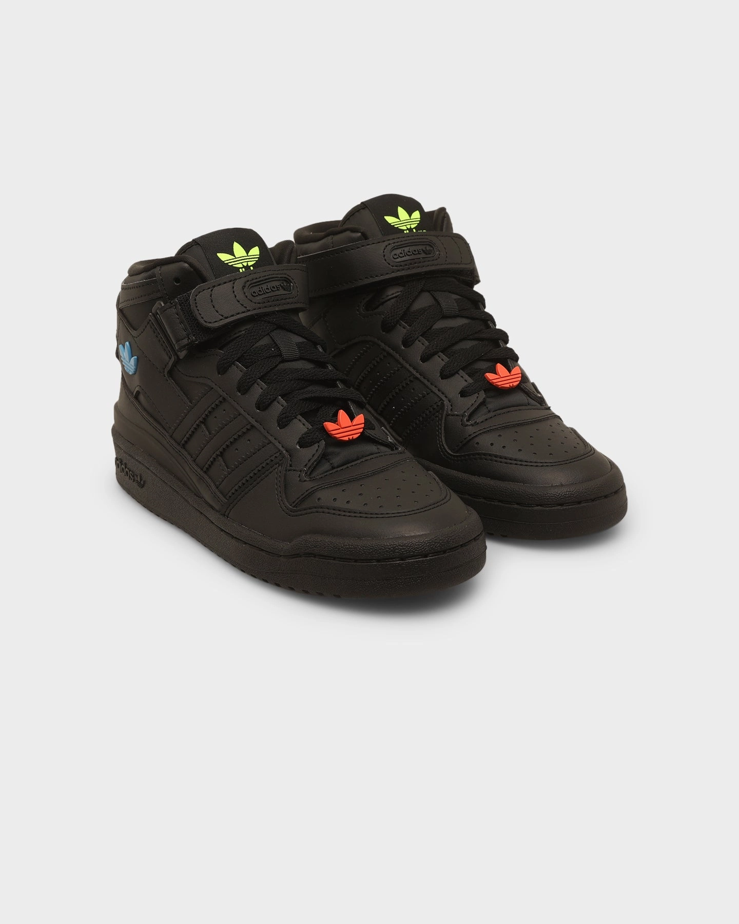 Adidas Kids' Forum Mid J Core Black Adaptive design