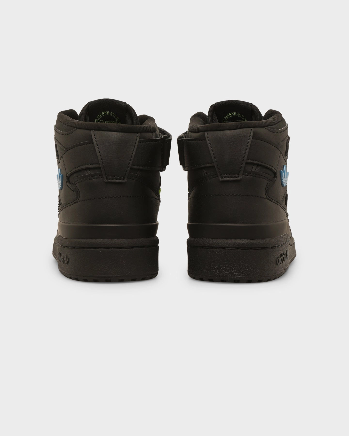 Adidas Kids' Forum Mid J Core Black Dynamic Edge