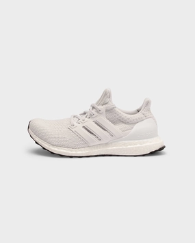 Adidas Mens Ultraboost 4.0 DNA White/White/White Low Profile Silhouette