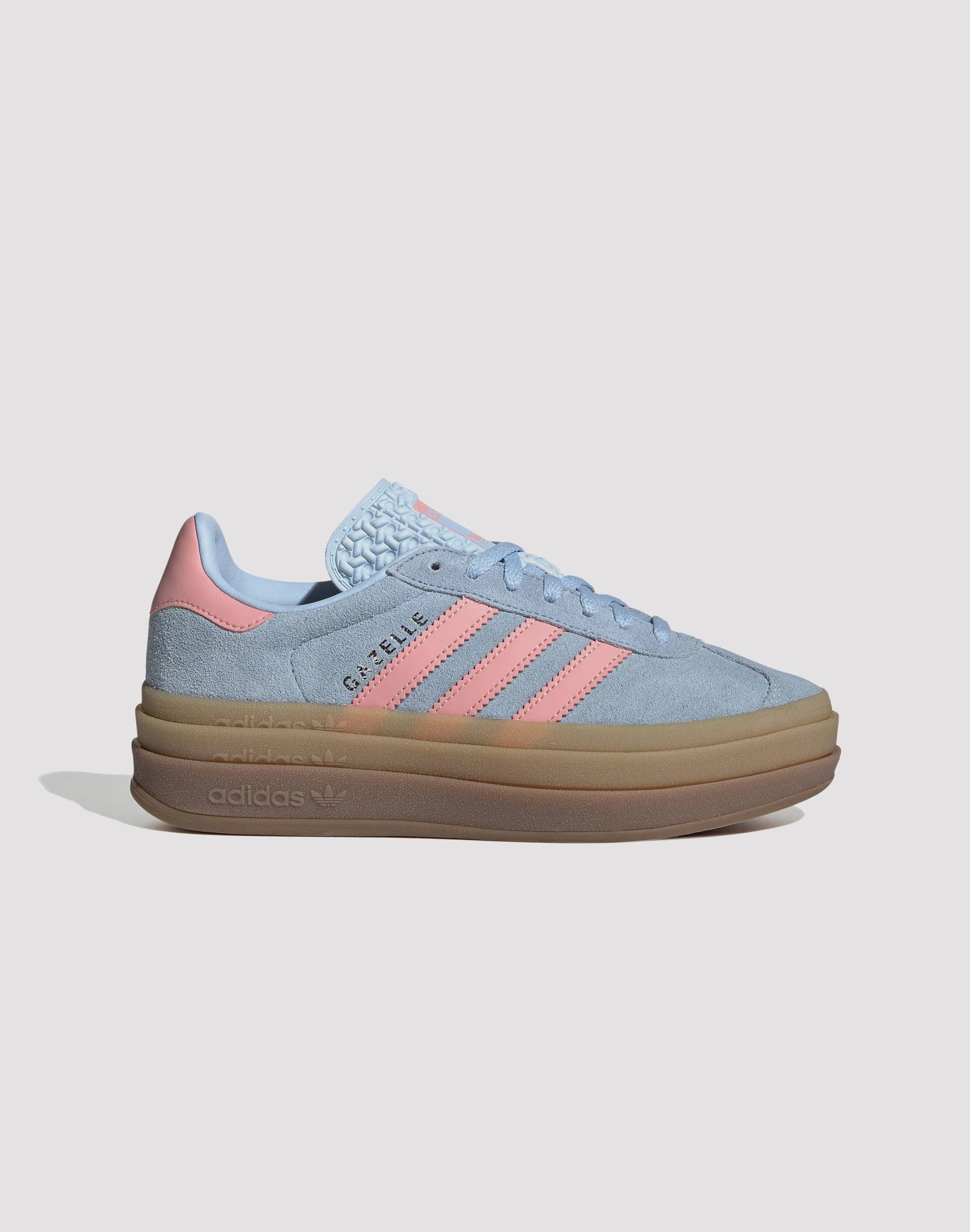 Adidas Originals Gazelle Bold Grade-School Bendable Sole Design Functional shock absorption