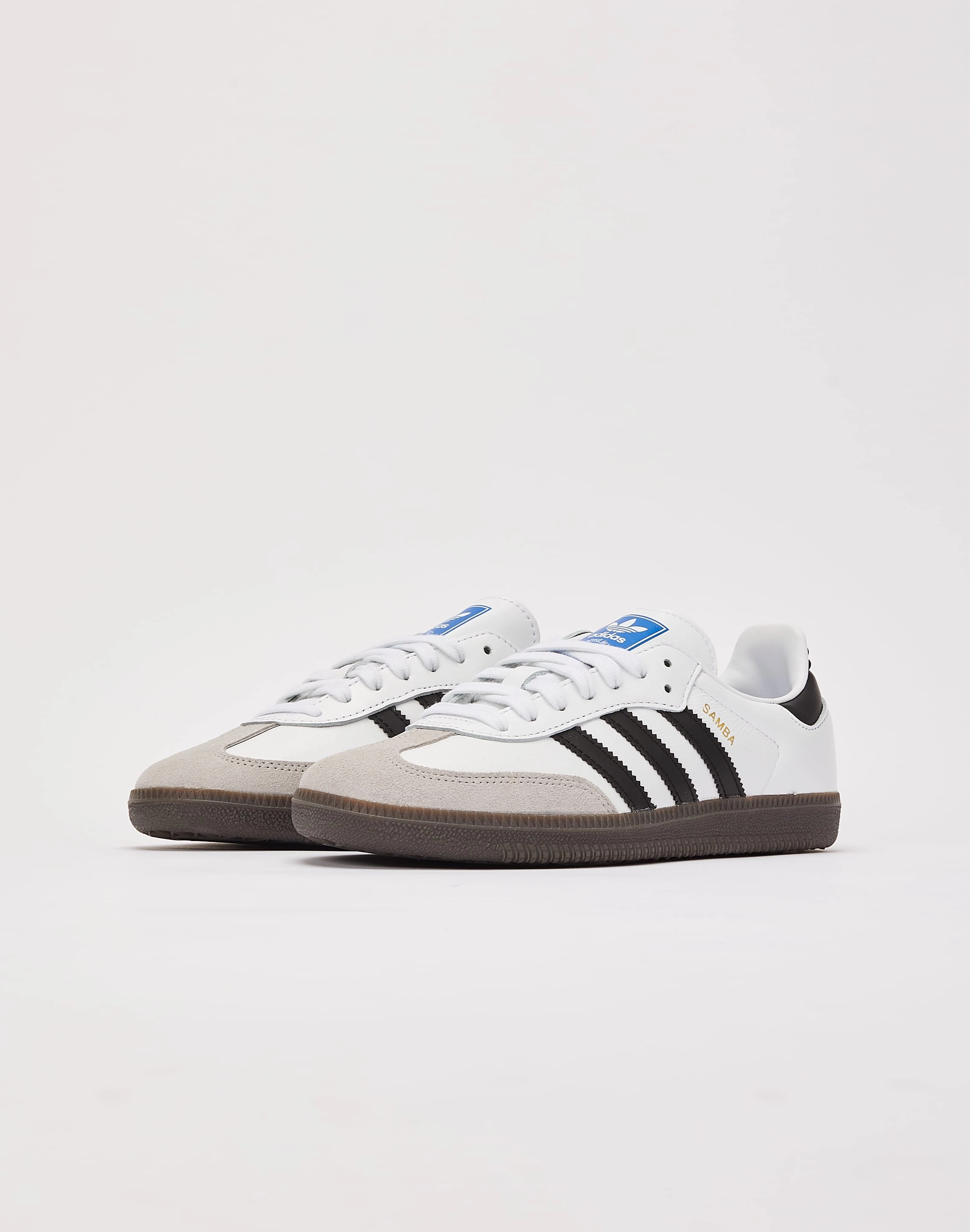 Brown Adidas Samba OG Grade-School