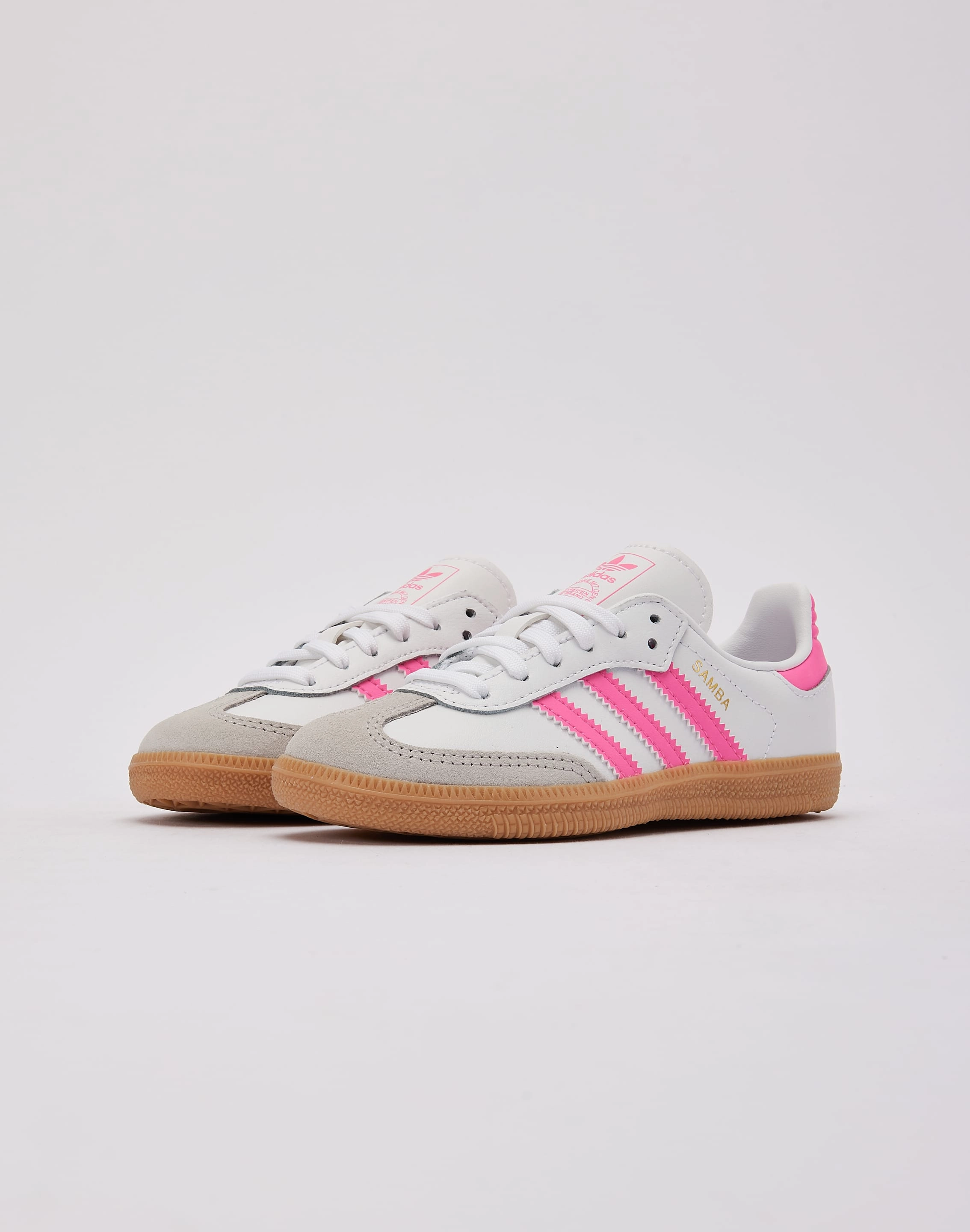 Striped platform Adidas Samba OG Pre-School