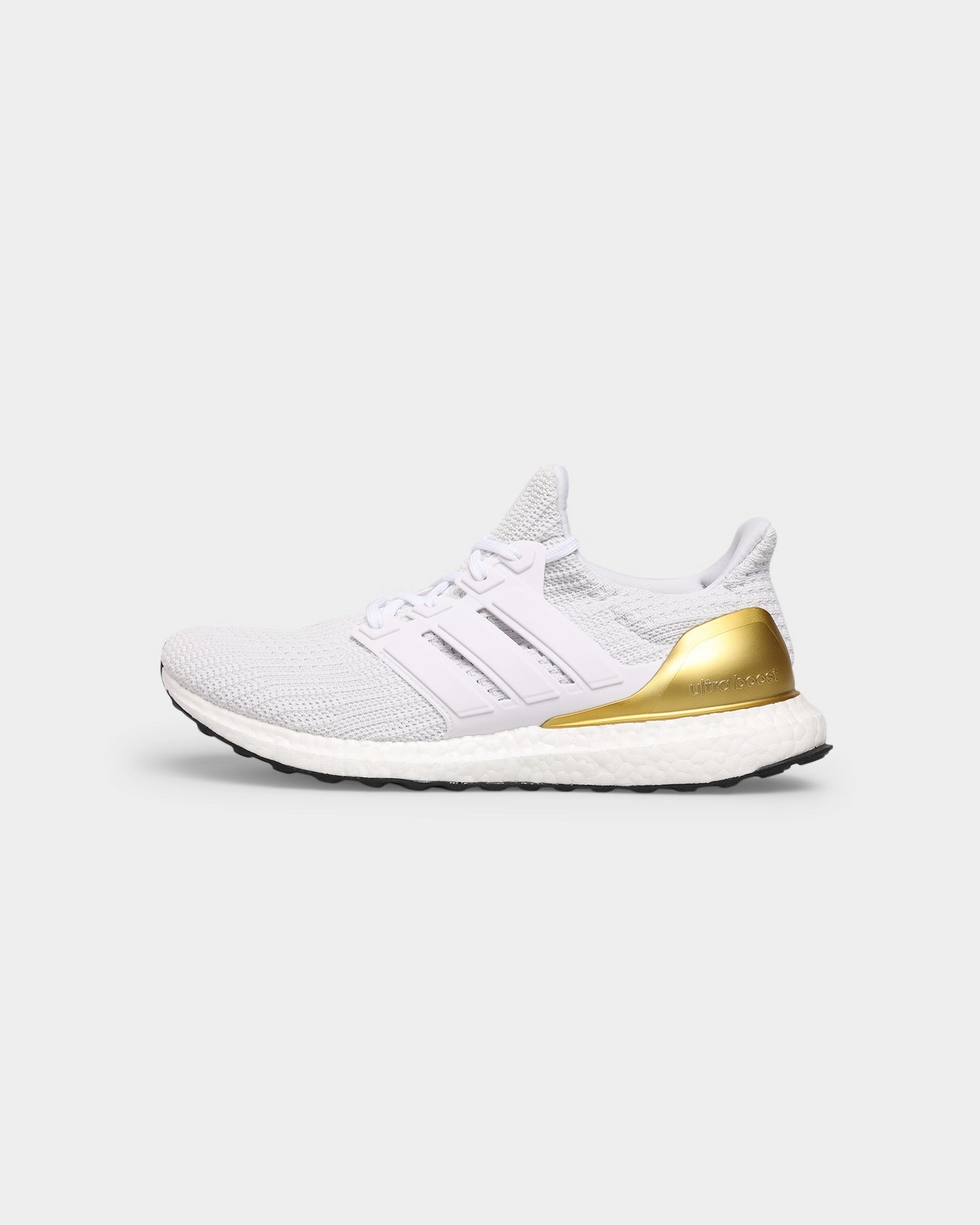 Adidas Ultraboost 4.0 DNA Cloud white/Cloud White/Gold Metallic Eco friendly materials Block Heel