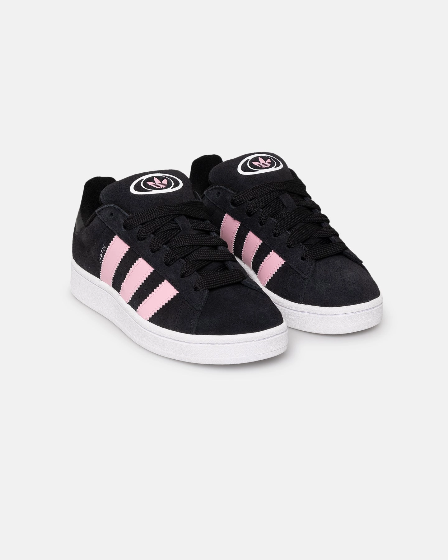 durable user Long - distance Adidas Women's Campus 00s Black/White/Pink