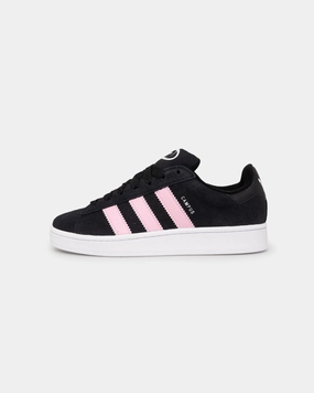 Adidas Women's Campus 00s Black/White/Pink Rough texture