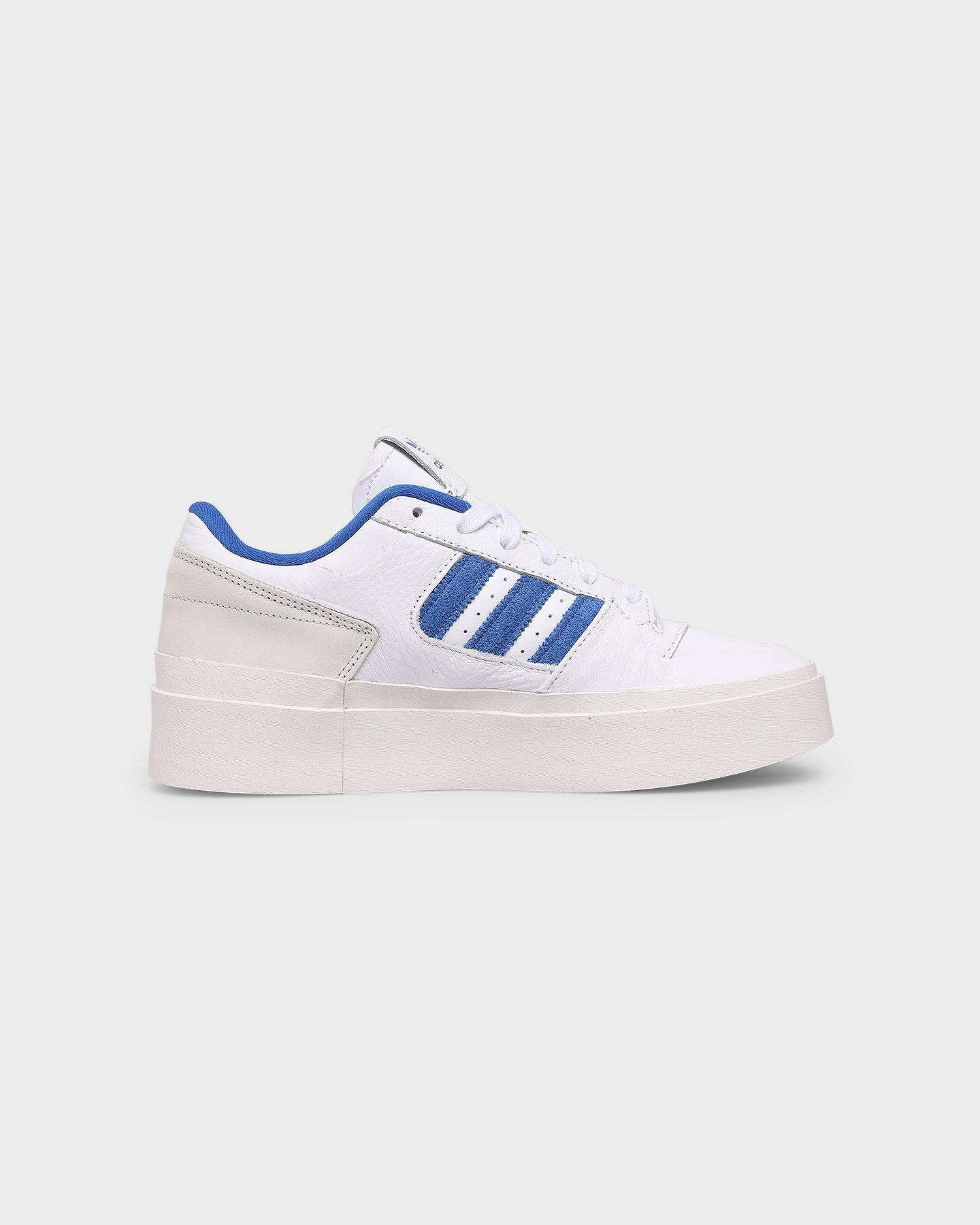 Resilient Outsole Adidas Women's Forum Bonega Footwear White/Team Blue