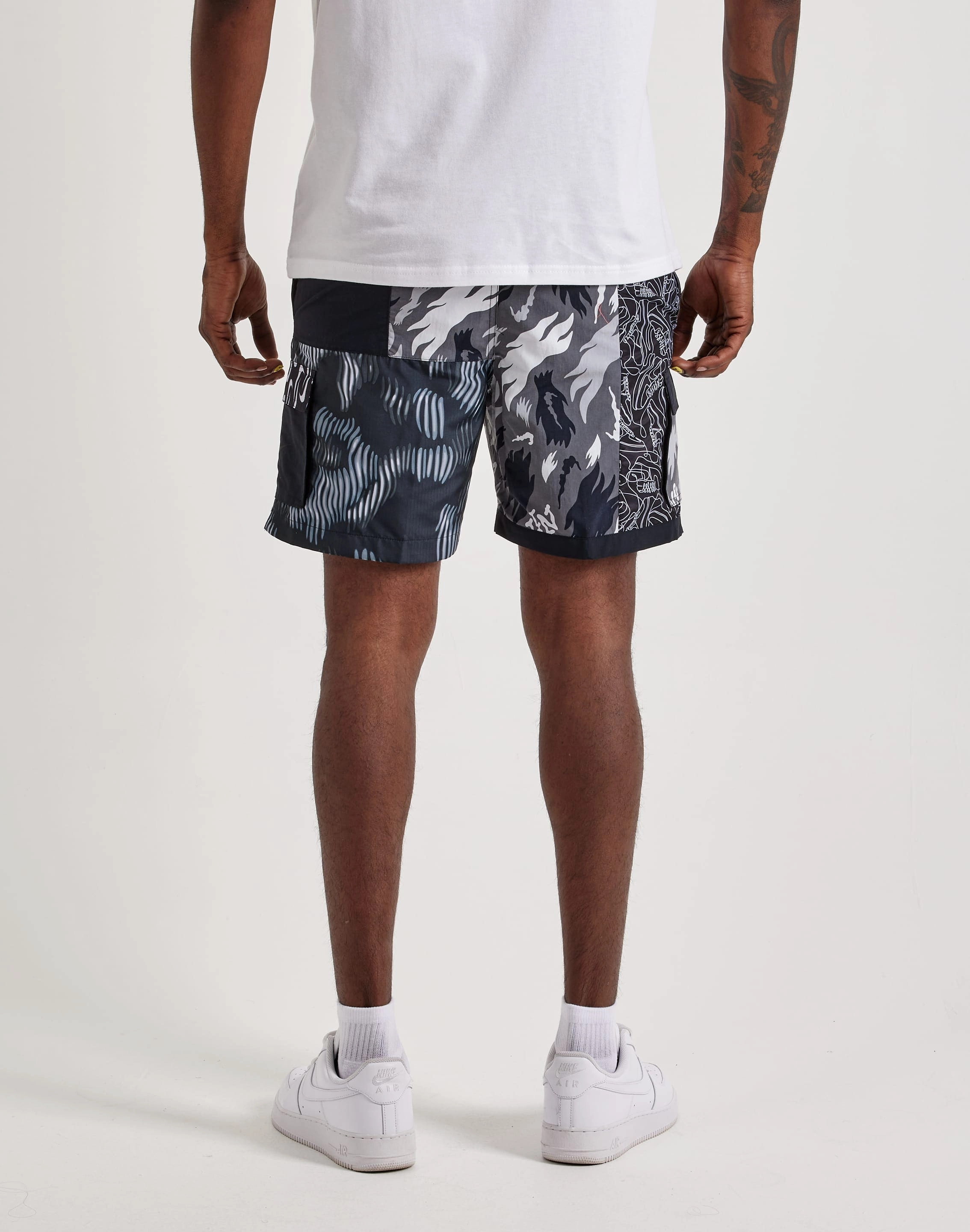 perforated upper Nike Swim Voyage Volley Shorts