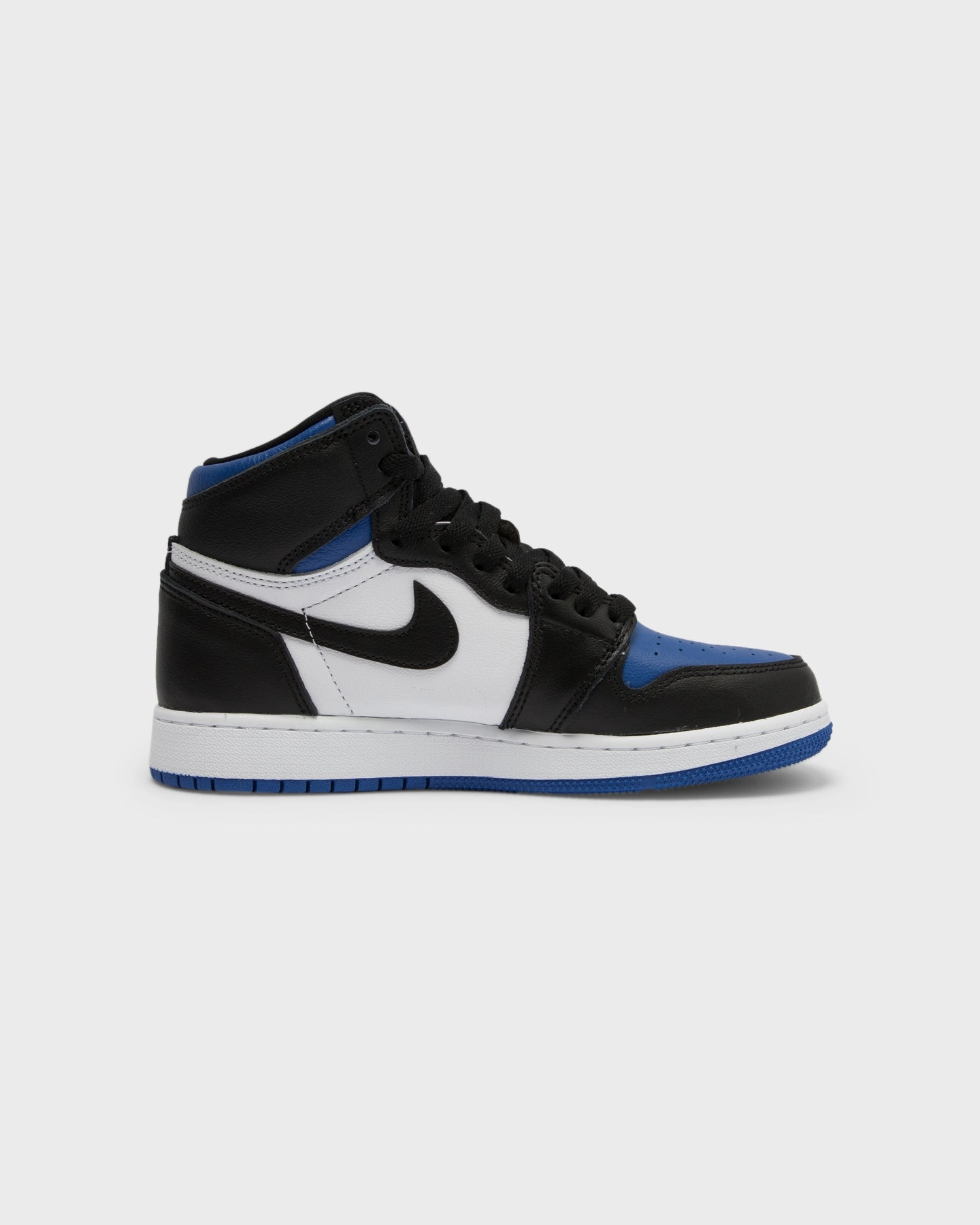 Jordan Kids Air Jordan 1 High Retro OG (GS) "Game Royal" Black/White/Royal Blue Secure fit Elastic Gusset