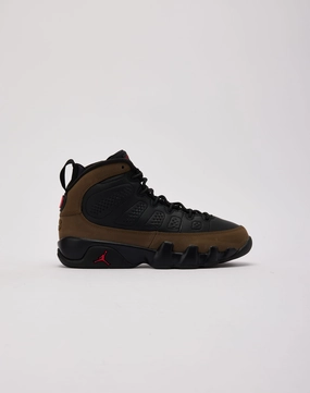 Jordan Air Jordan 9 Retro 'Olive' Grade-School Heat Resistant Materials Team Wear Use
