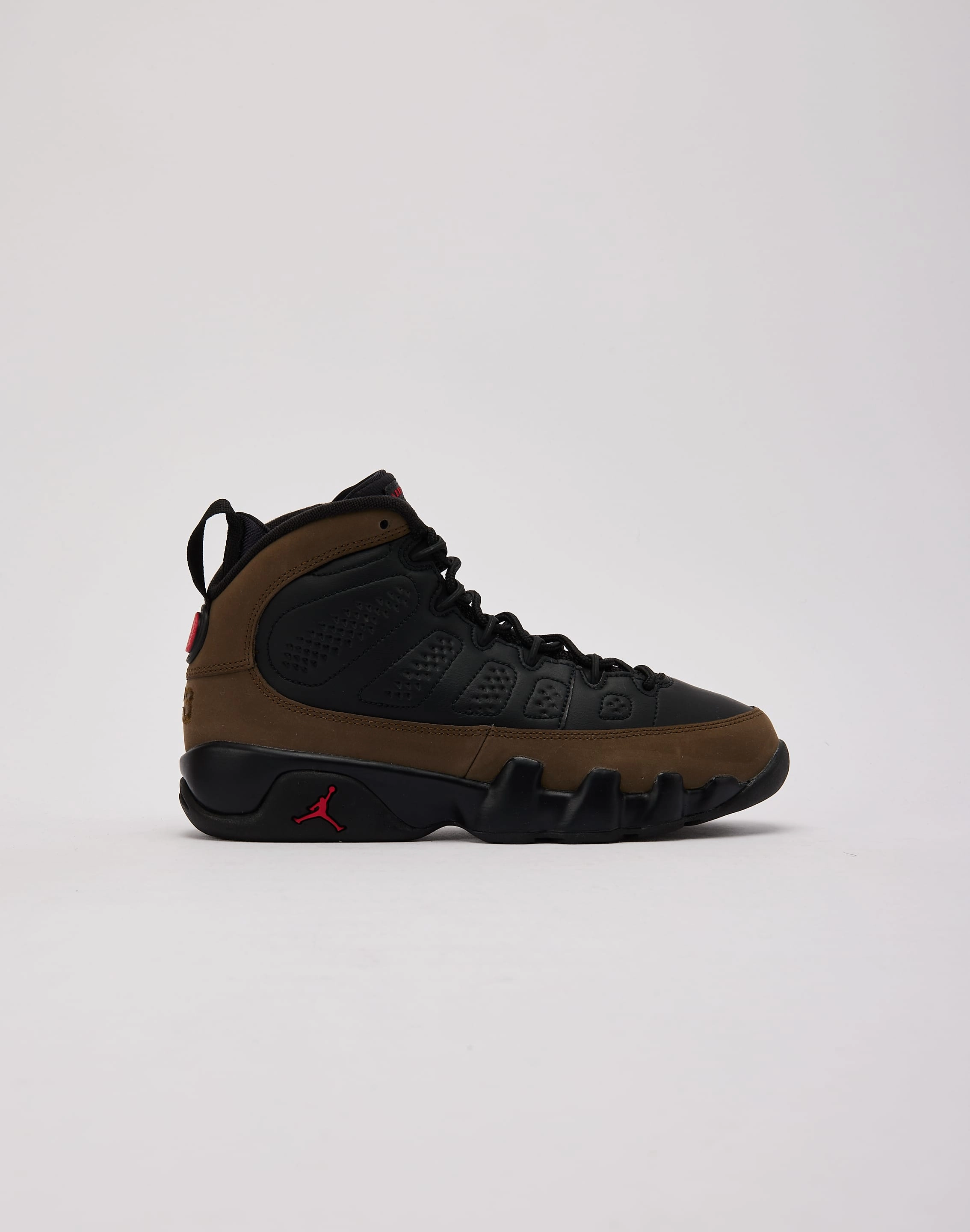 Jordan Air Jordan 9 Retro 'Olive' Grade-School Heat Resistant Materials Team Wear Use