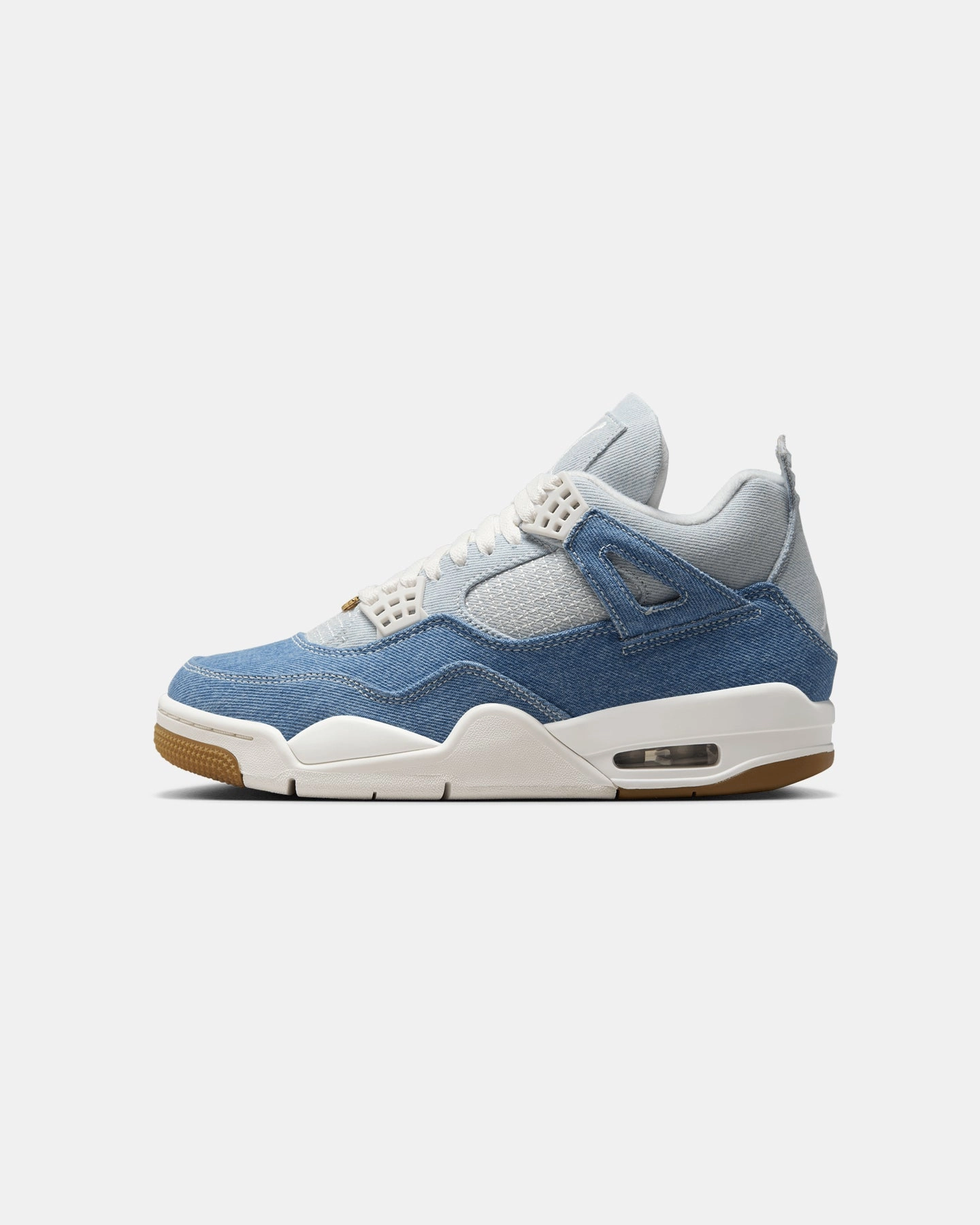 Slip-resistant look irreplaceable Jordan Women's Air Jordan 4 Retro "Worn Blue Denim" Sail