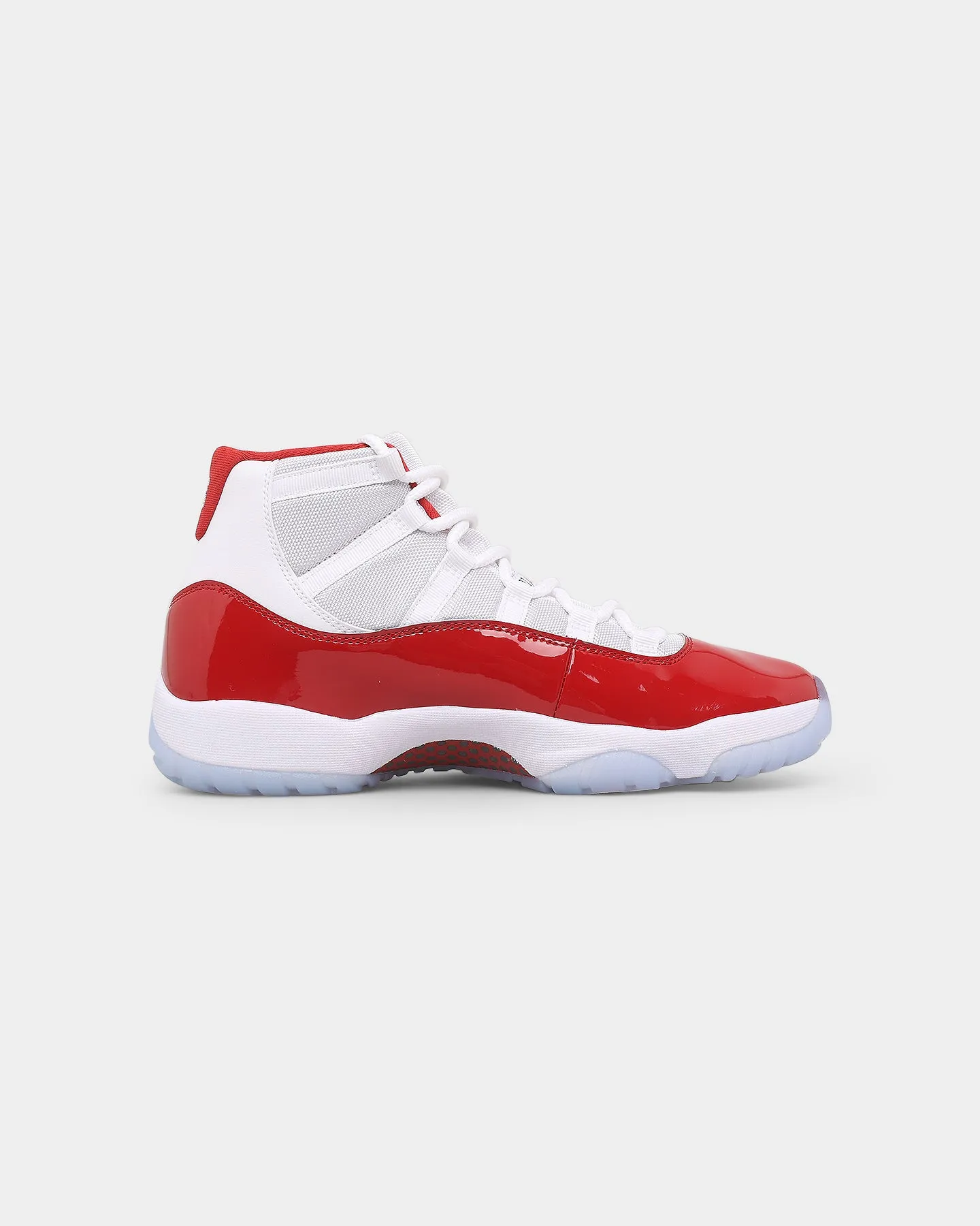 Aesthetic Air Jordan 11 Retro "Varsity Red" White/Varsity Red