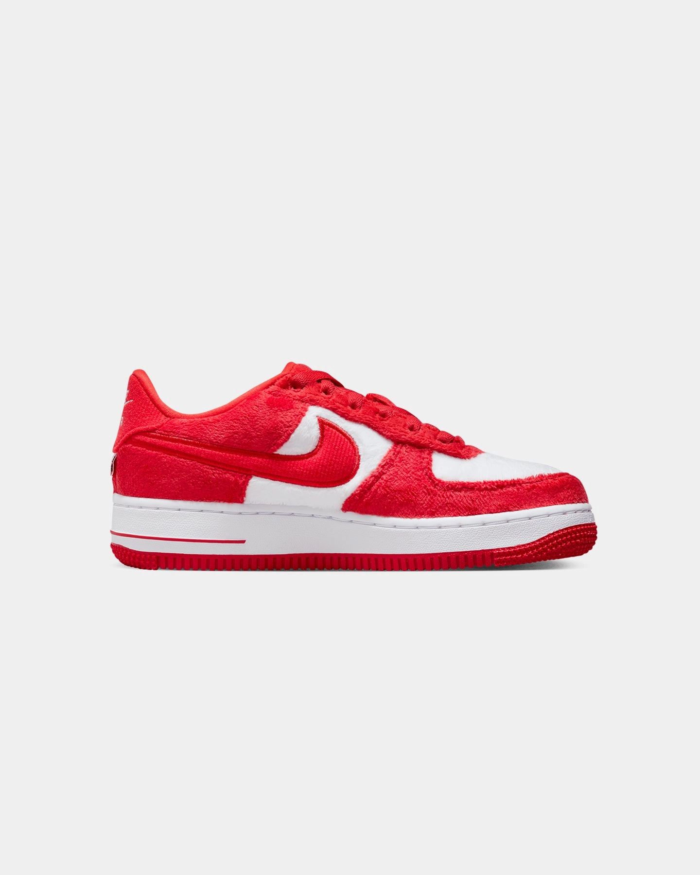 Bold flair Soft Balance Nike Kids' Air Force 1 "Valentine's Day" (GS) Fire Red