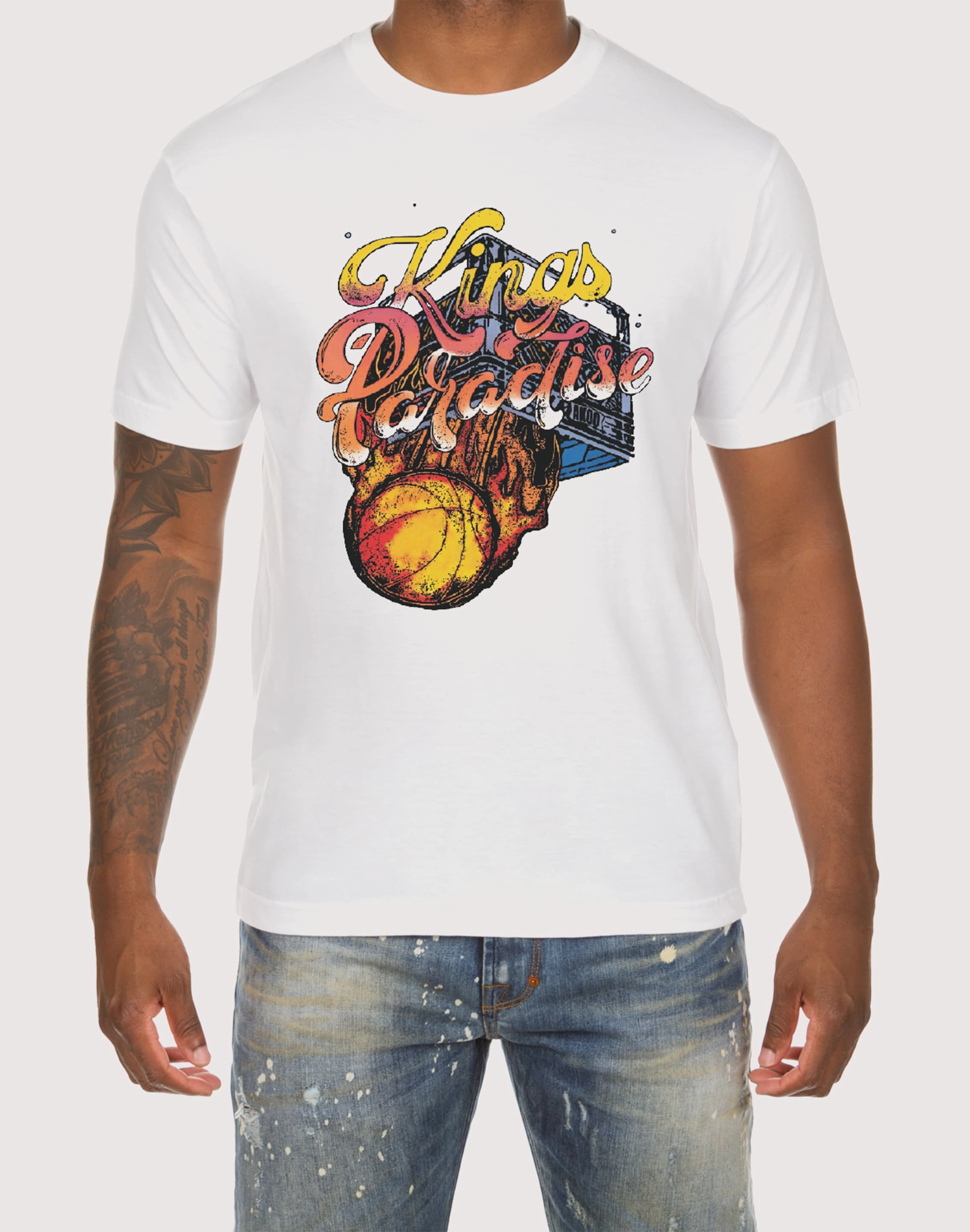 Contoured Heel Cup Breathable mesh design Akoo Kings Paradise Tee