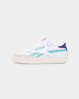 Reebok Club C Revenge White/Classic Blue Breathable Ease