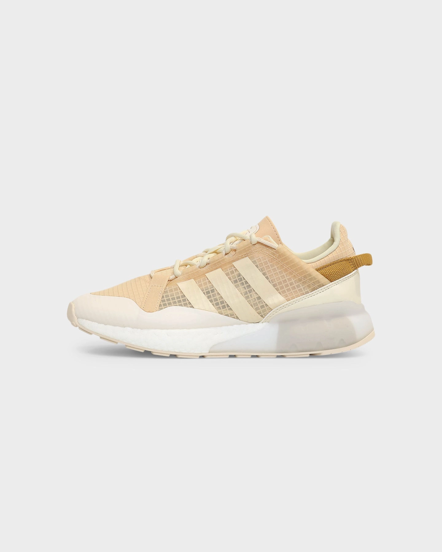 Adidas Women's ZX 2K Boost Pure Halo Amber/Halo Ivory/Cream White Classy Touch comfort - level