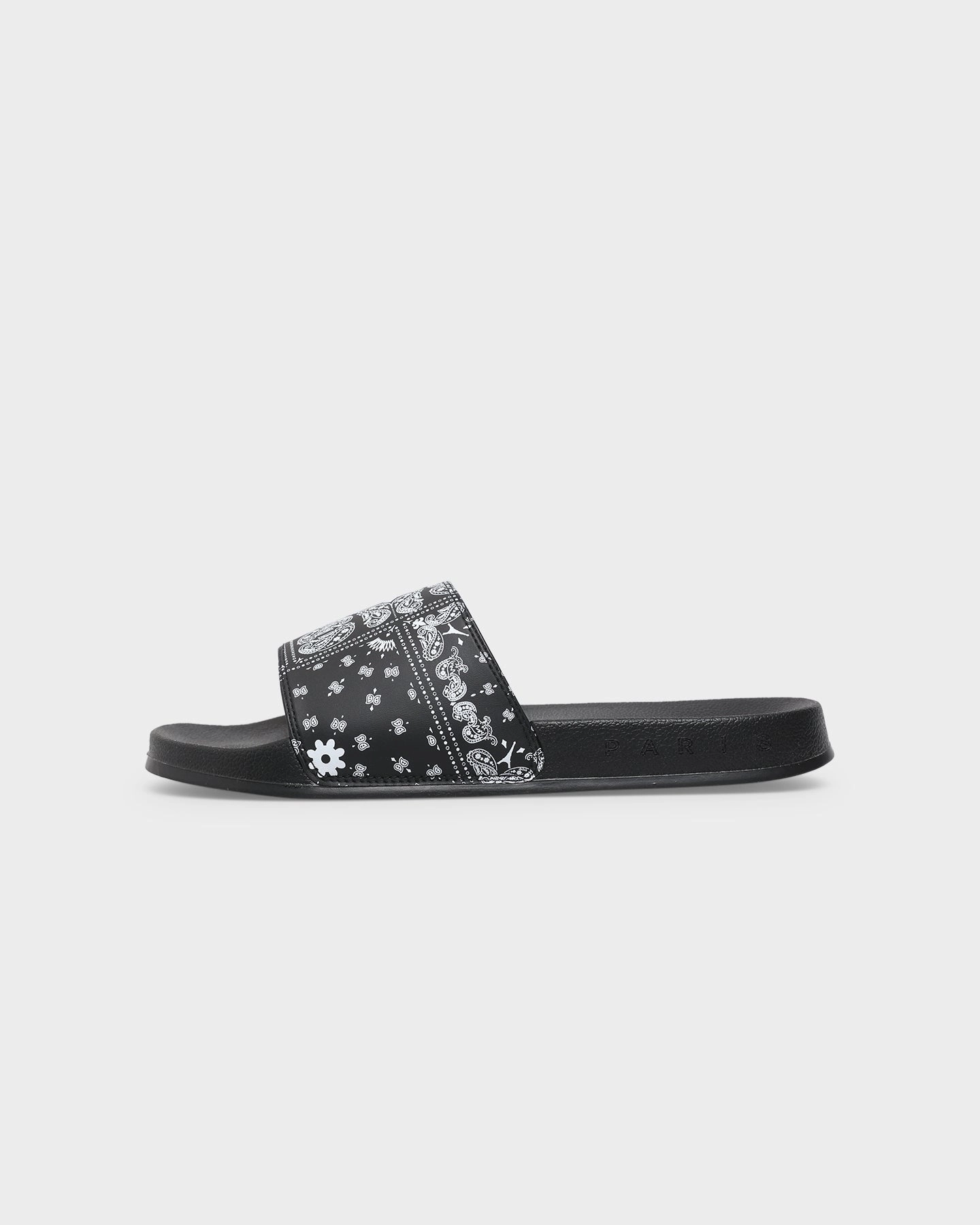 foldable deepest Carr?? Bandana Ultra Classique Slides Black/White