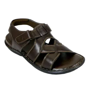 AM PM Men's Daily wear Leather Sandals Designer Style