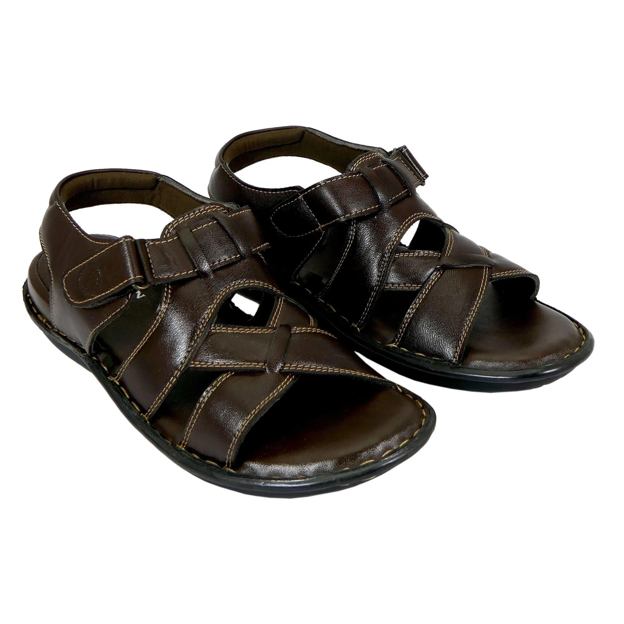 most Thermoplastic Frame AM PM Men's Daily wear Leather Sandals