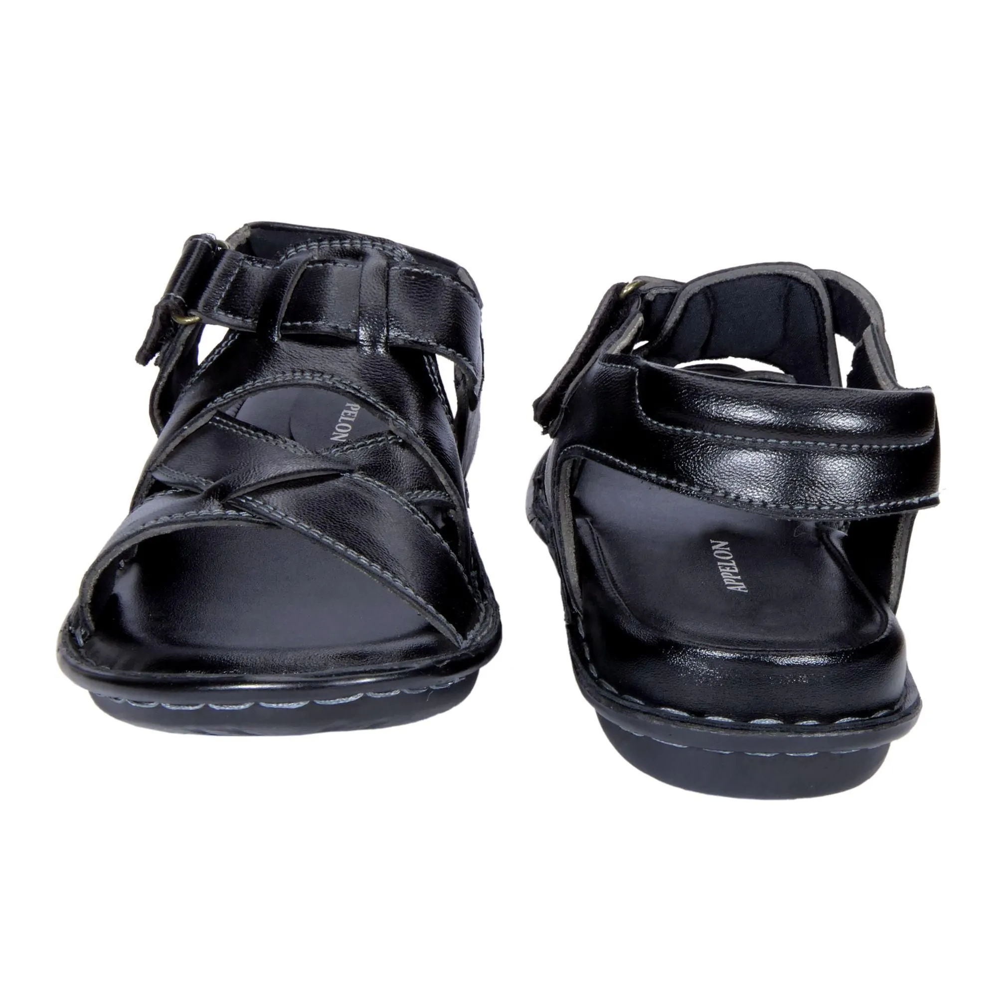 AM PM Men's Daily wear Leather Sandals hassle-free