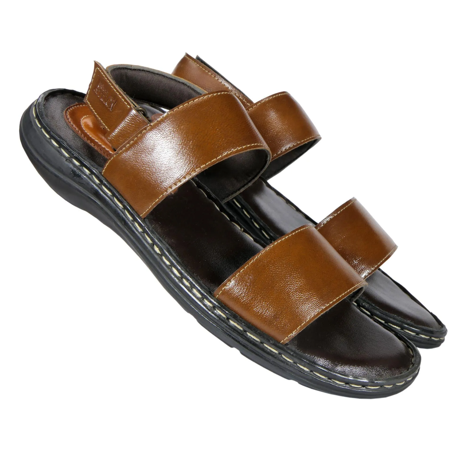 All-weather sole junior - style AM PM Men's Daily wear Leather Sandals