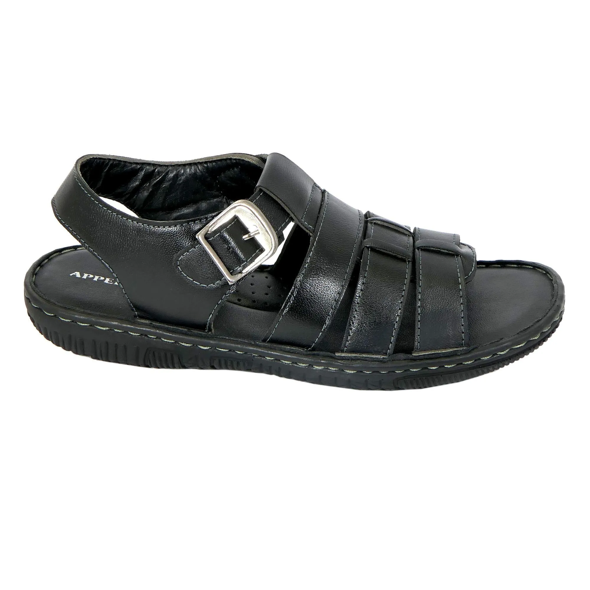 Padded back - zip AM PM Men's Daily wear Leather Sandals
