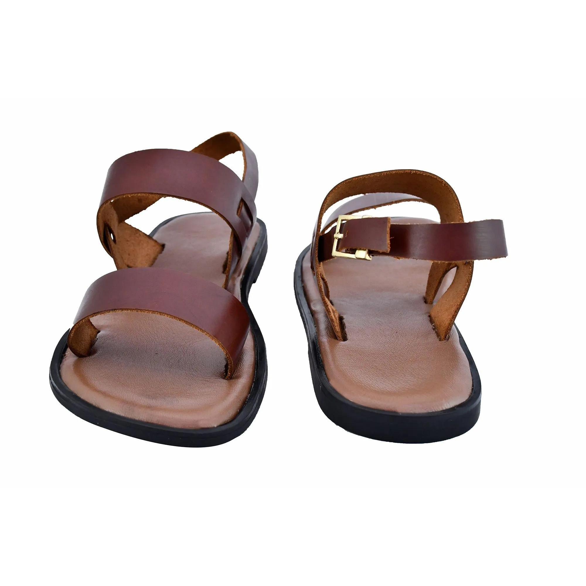 worker tennis players - specific features AM PM Men's Daily wear Leather Sandals