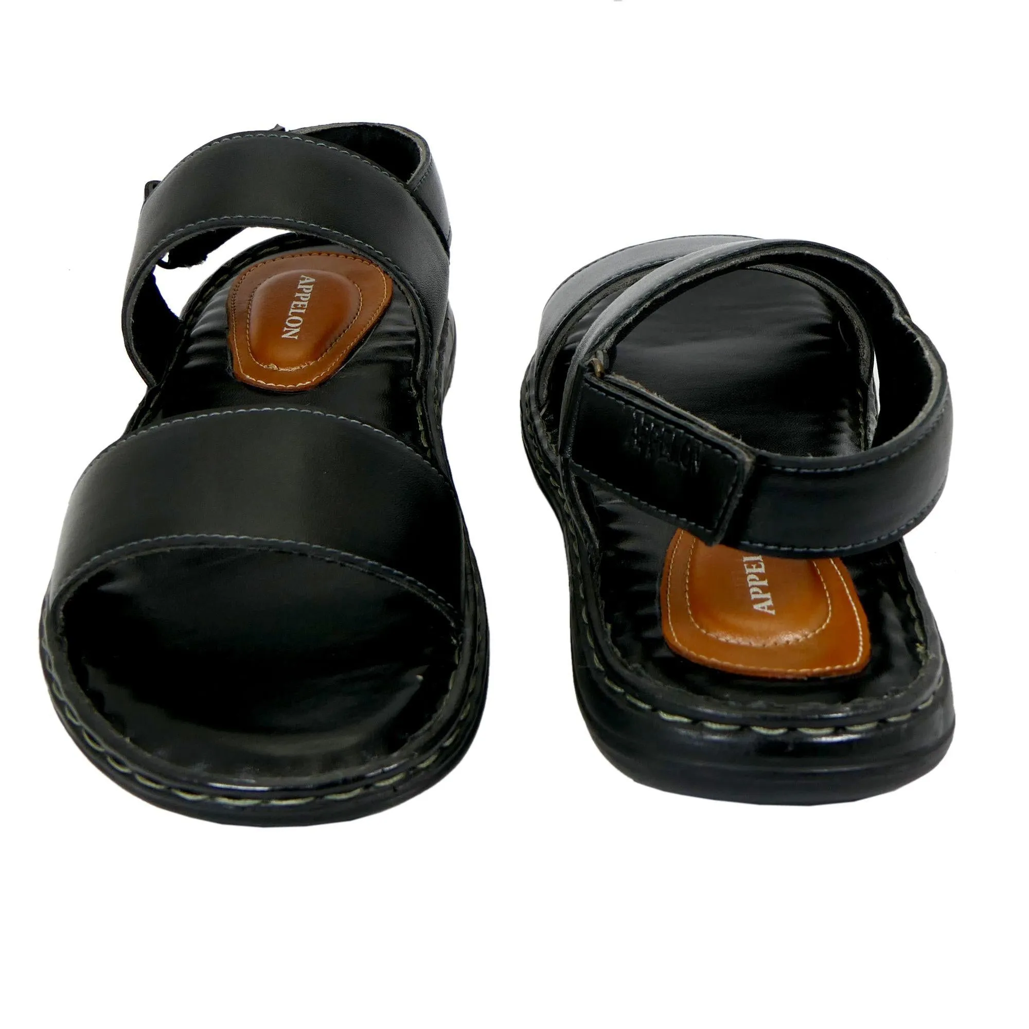 AM PM Men's Daily wear Leather Sandals wanted Odor control