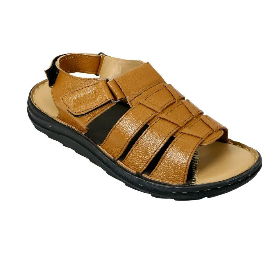 AM PM Men's Daily wear Leather Sandals modernized Thermal Regulating Lining