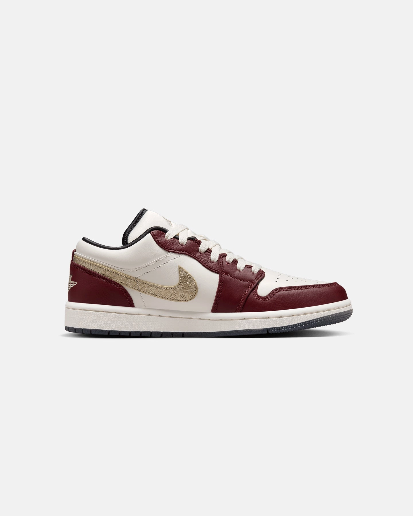 winter style statements Genuine Jordan Women's Air Jordan 1 Low SE "Year Of The Dragon" Sail/Metallic Gold