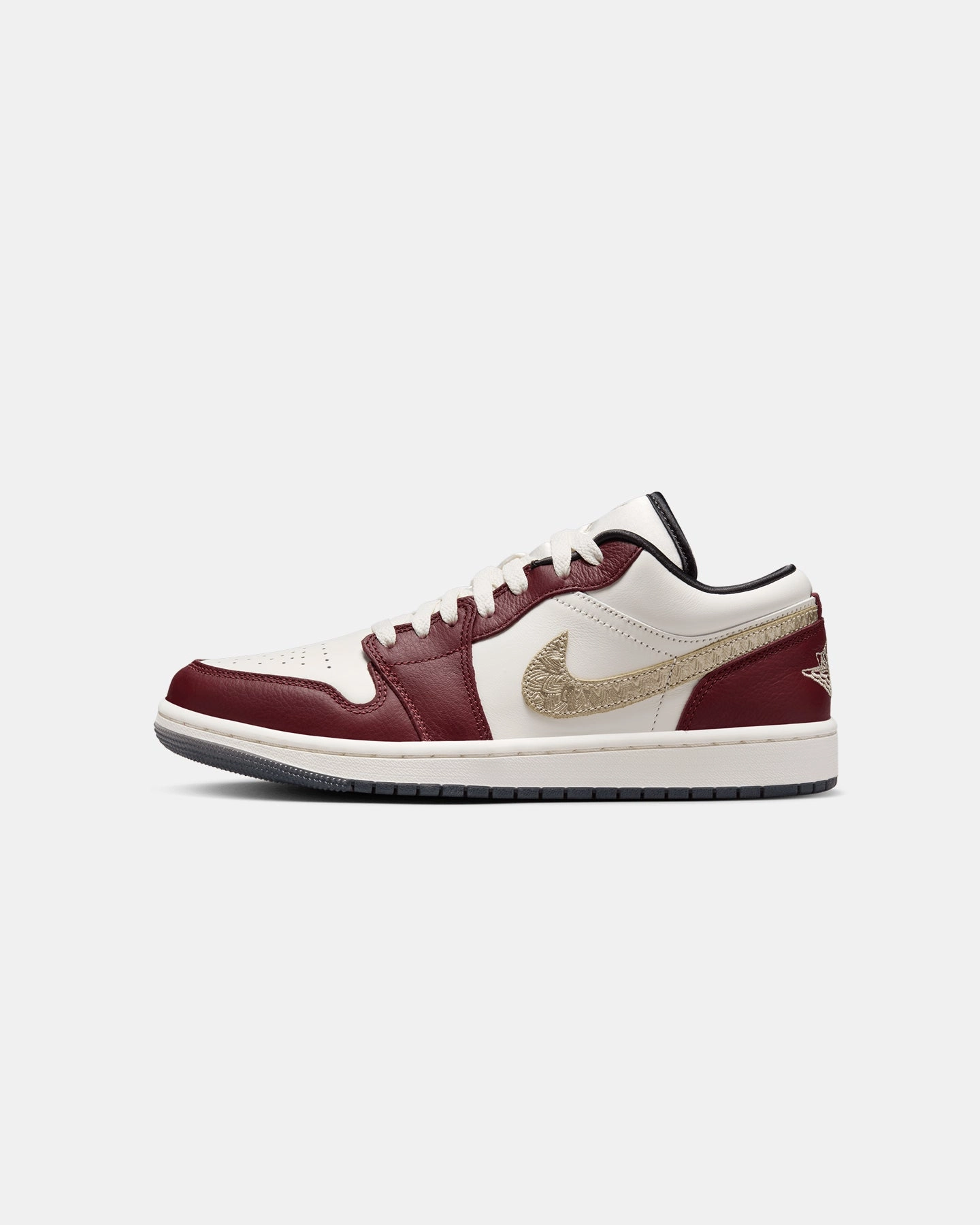 Motion control Abrasion Resistant Materials Jordan Women's Air Jordan 1 Low SE "Year Of The Dragon" Sail/Metallic Gold