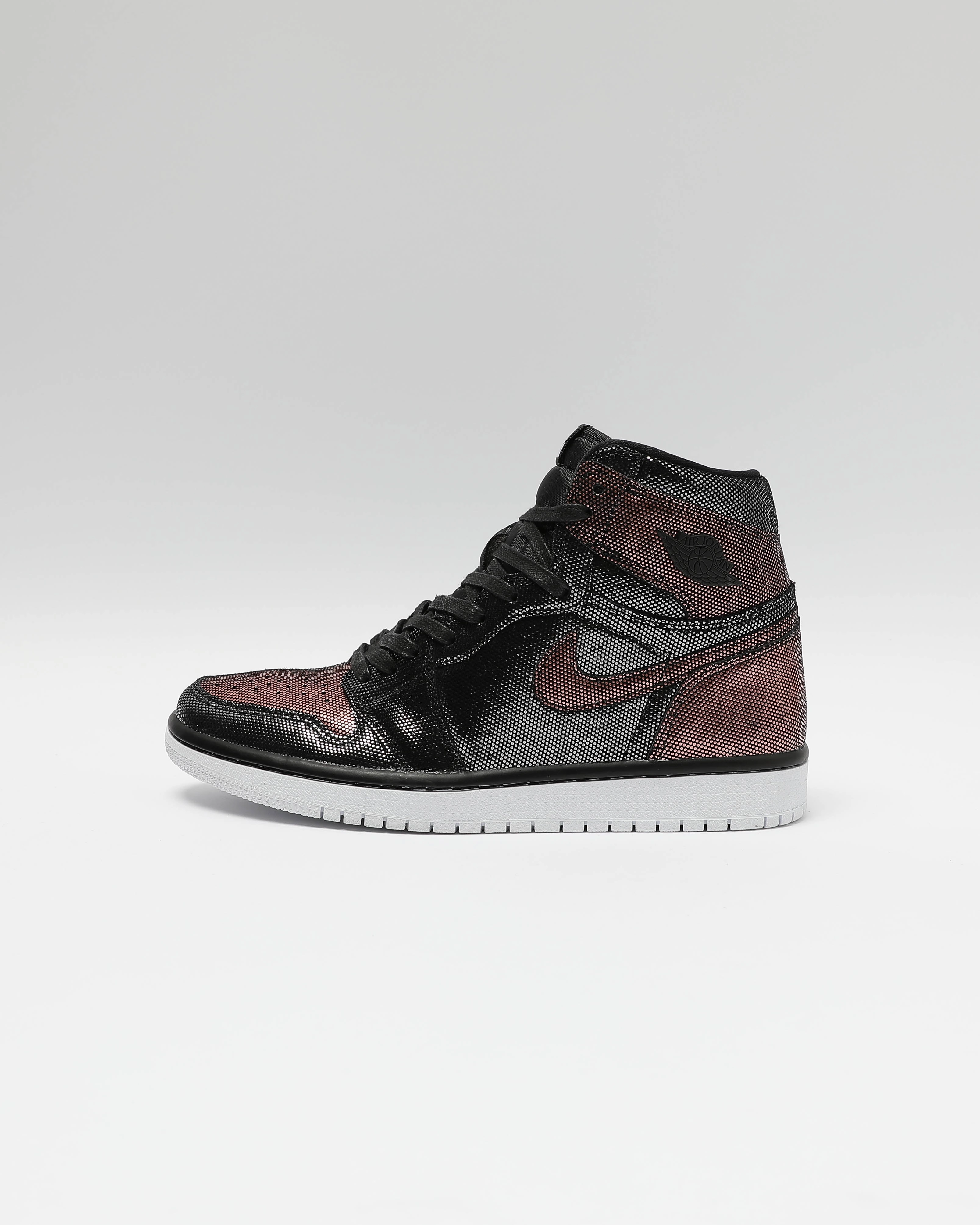 proven Jordan Women's Air Jordan 1 Hi OG Fearless Black/Rose Gold
