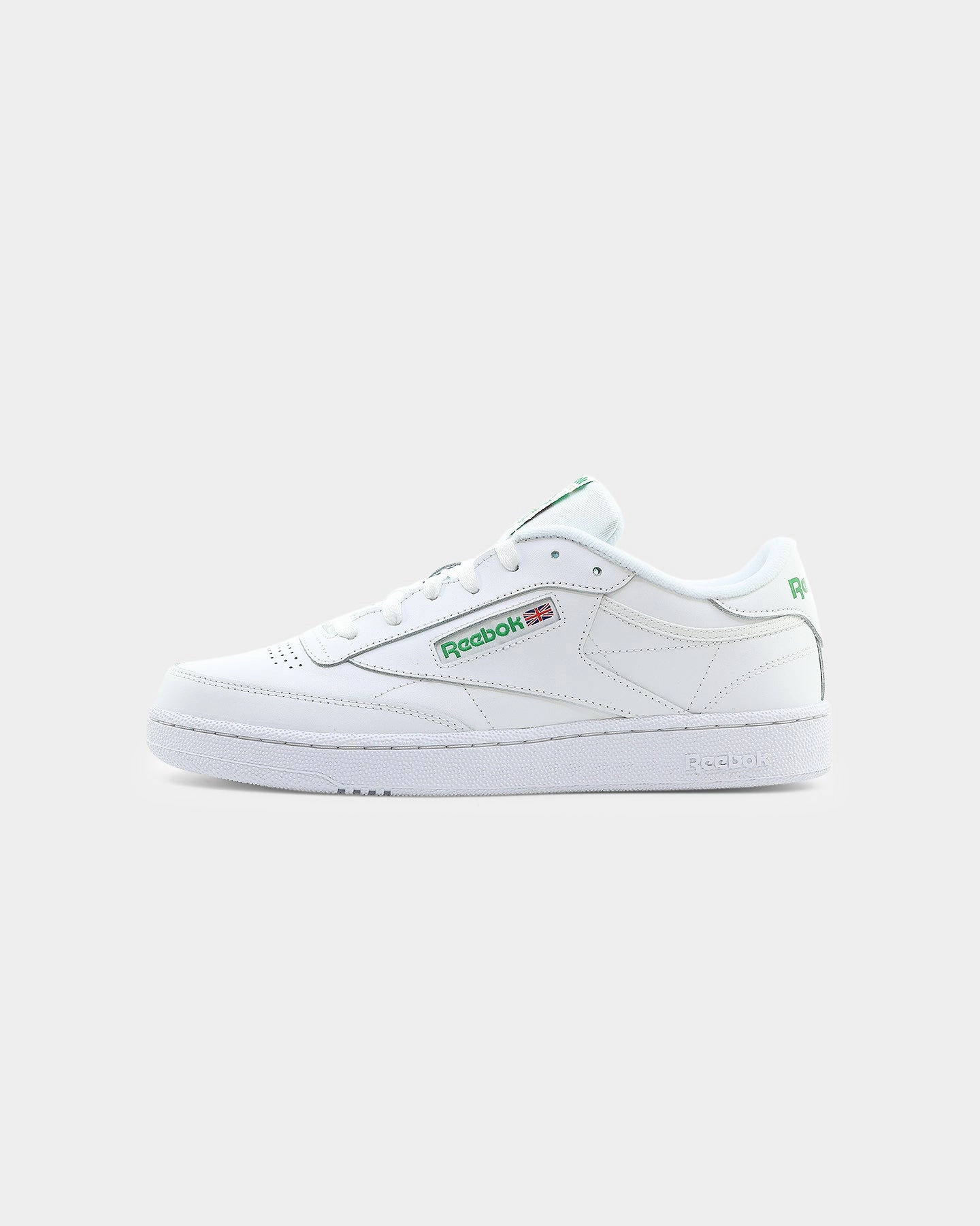 Gym Shoes Anti Slip Tread Reebok Club C 85 White/Green