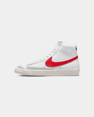 Nike Blazer Mid '77 Vintage White/Habanero Red/Medium Blue/Sail UV - resistant