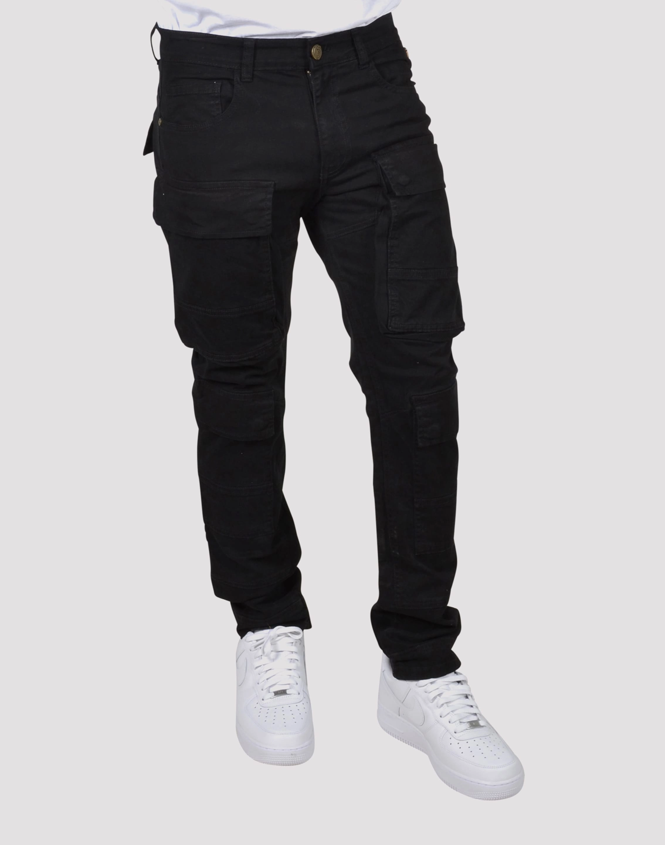 Asymmetric Lacing Grindhouse Twill Cargo Pants