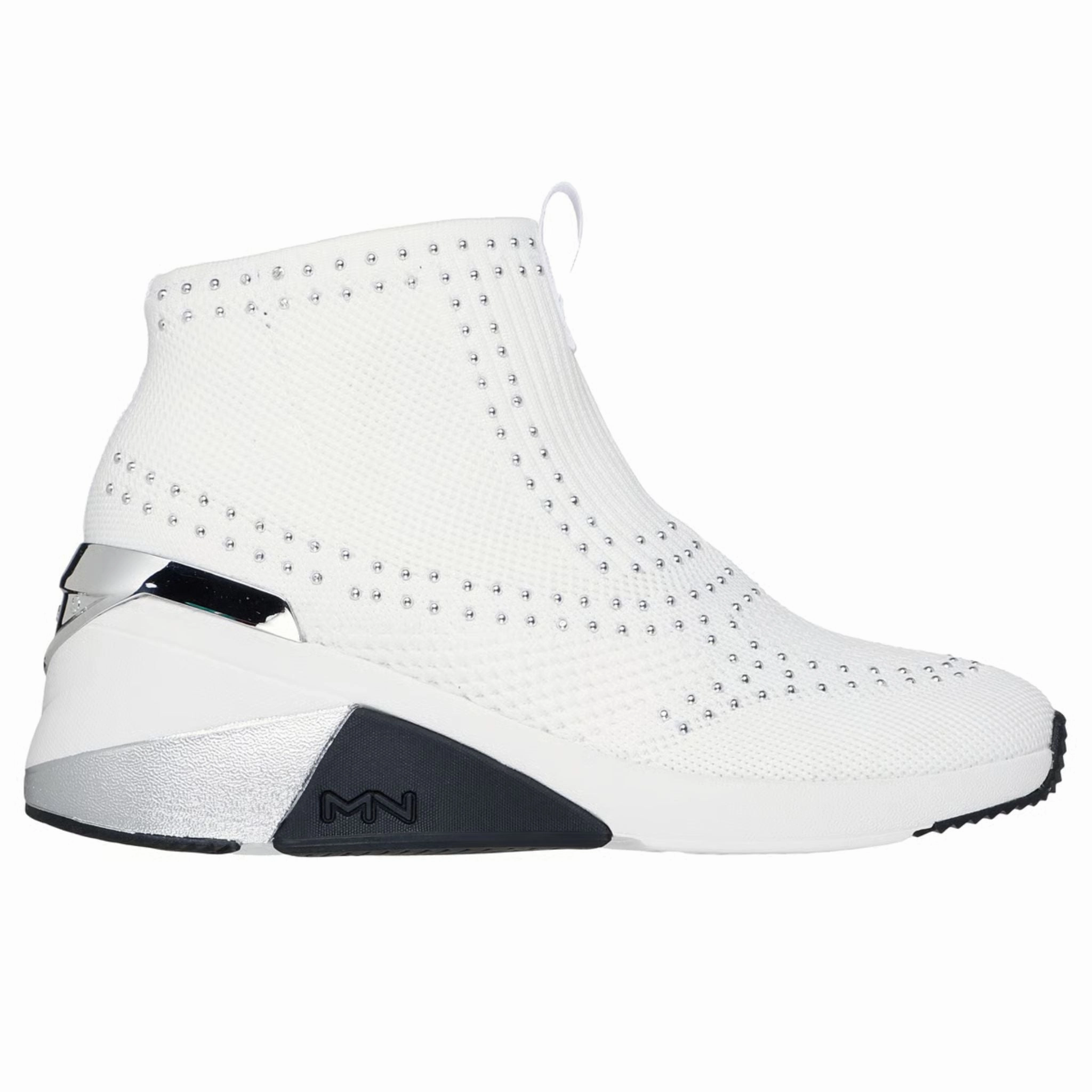 Skechers Women's 177737 Mark Nason A Wedge Lulee White Casual Shoes Bold Statement MachineWashable