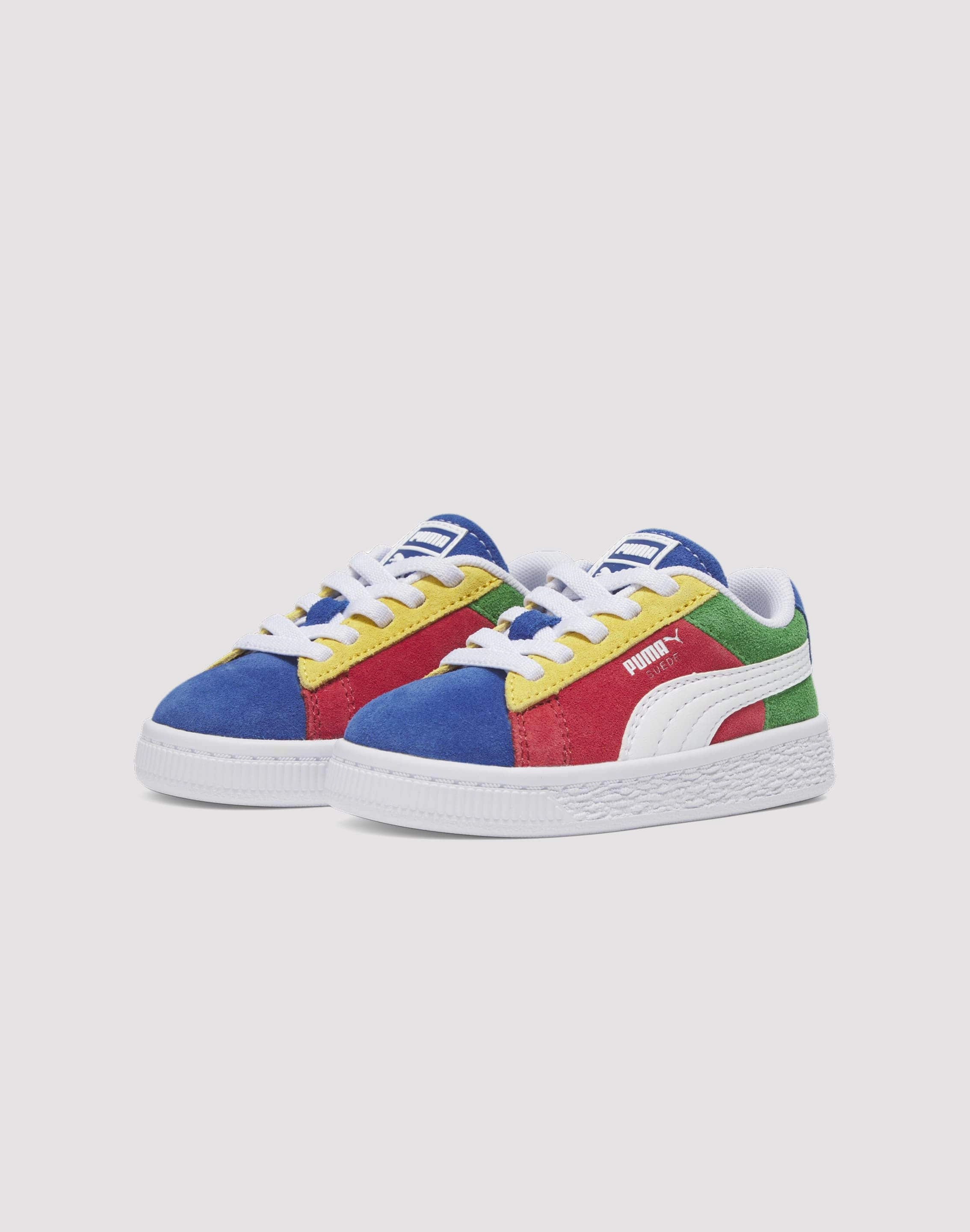 Puma Suede XXI Primary Toddler Boys' "Red/Green/Blue" Game Flow
