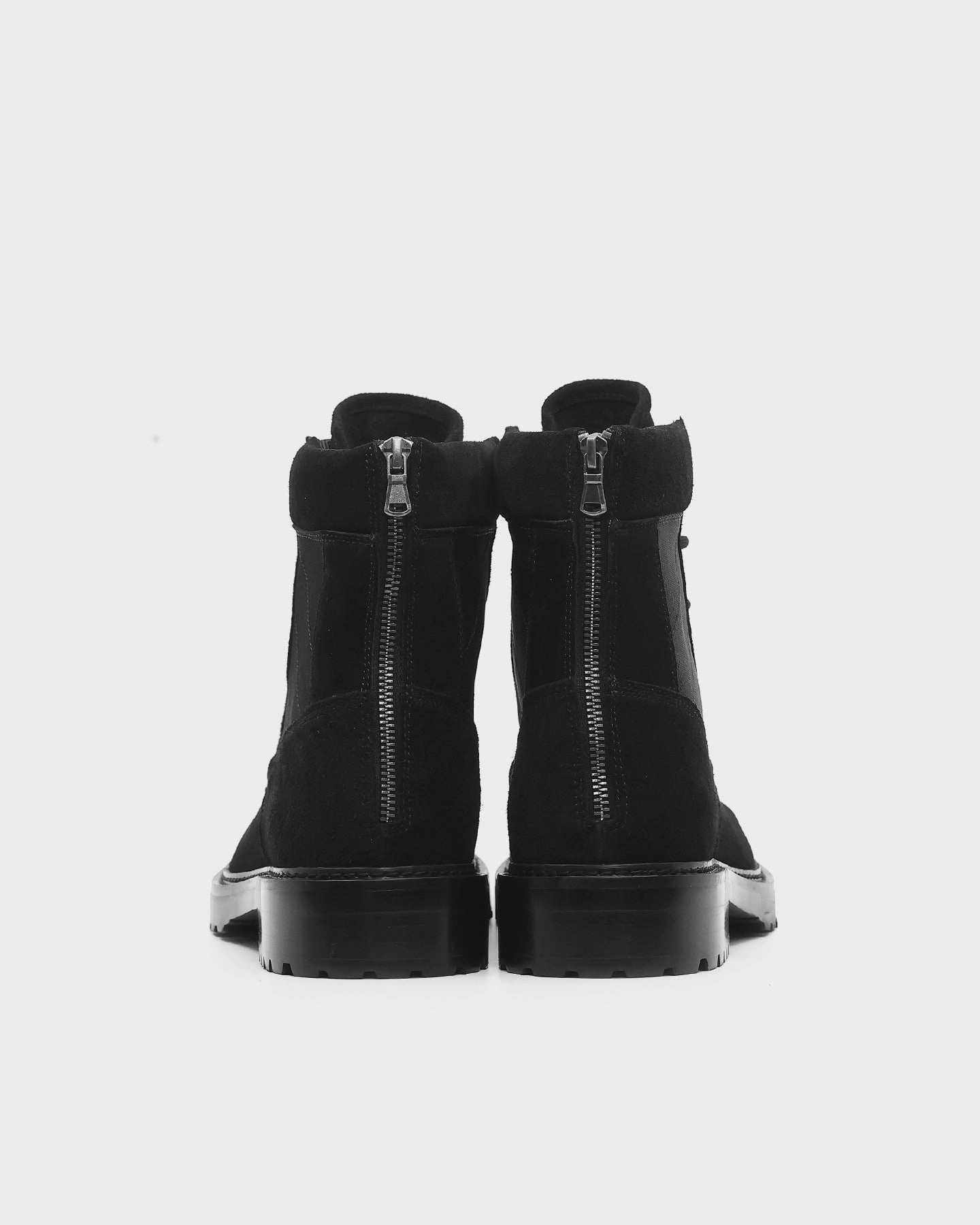 Saint Morta Legion Boot Black Stretch Panels