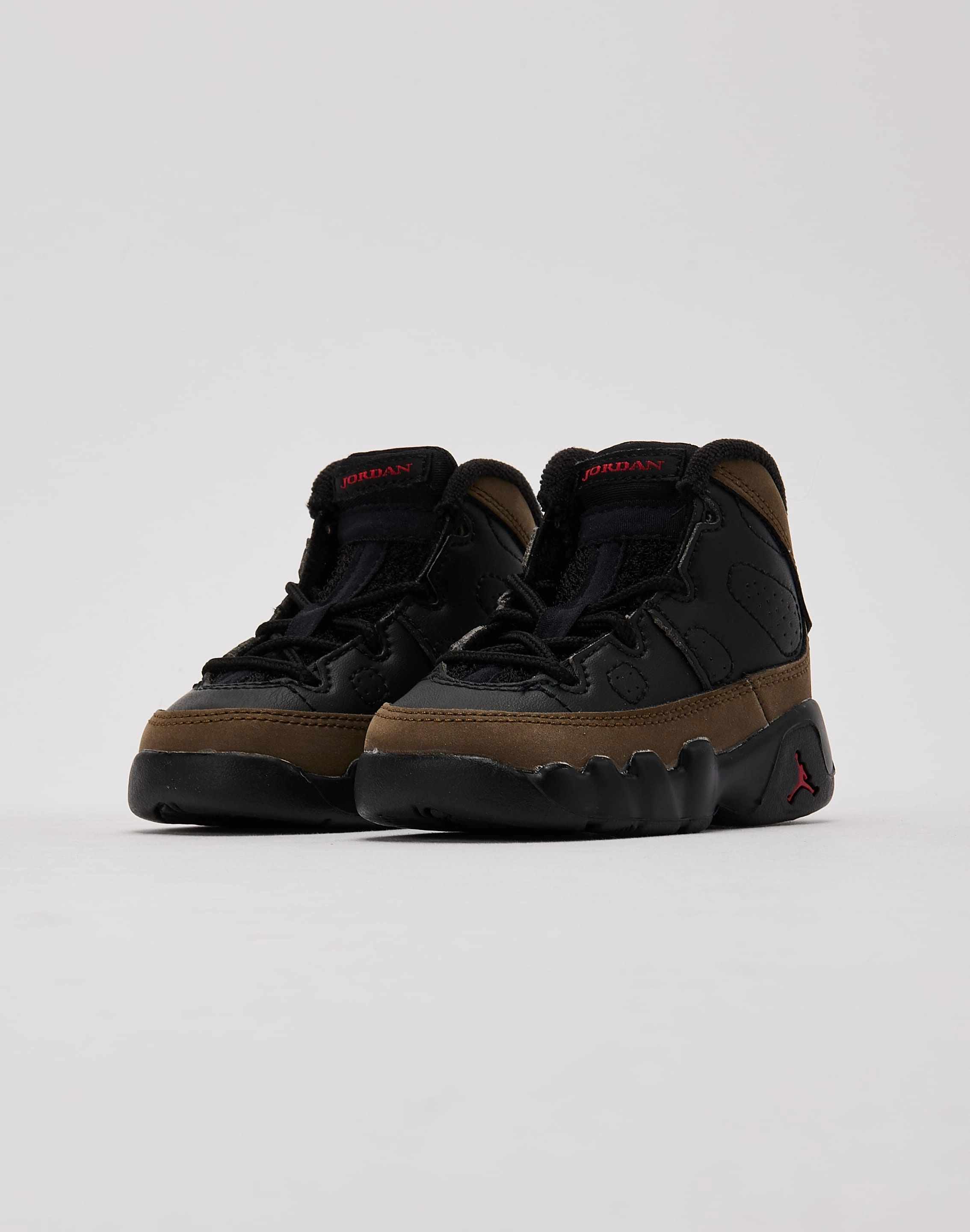 Support Frame Comfort Platform Sole Jordan Air Jordan 9 Retro 'Olive' Toddler