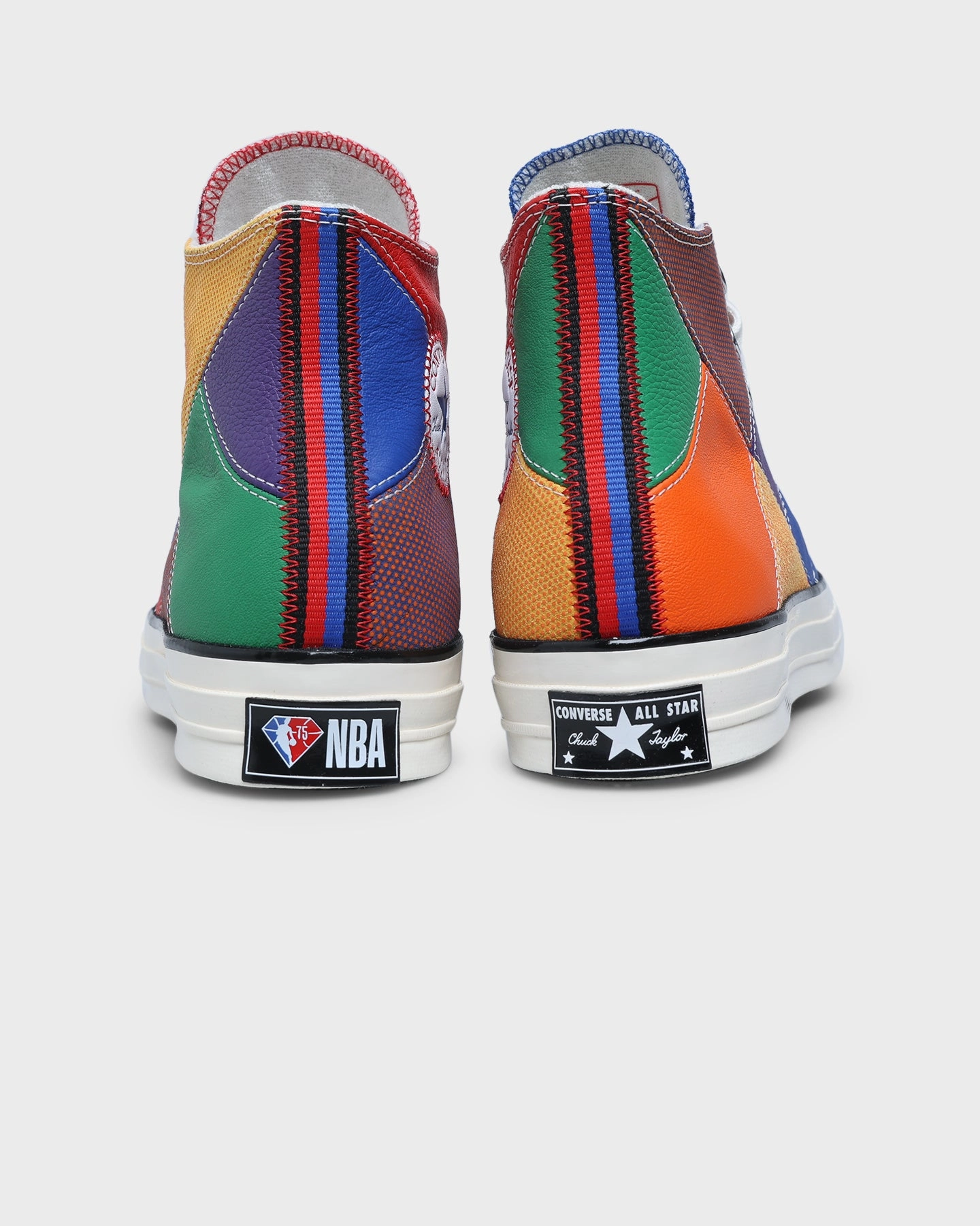 Embroidered least lightweight Converse X NBA Chuck 70 75th Anniversary Game Royal/University Red