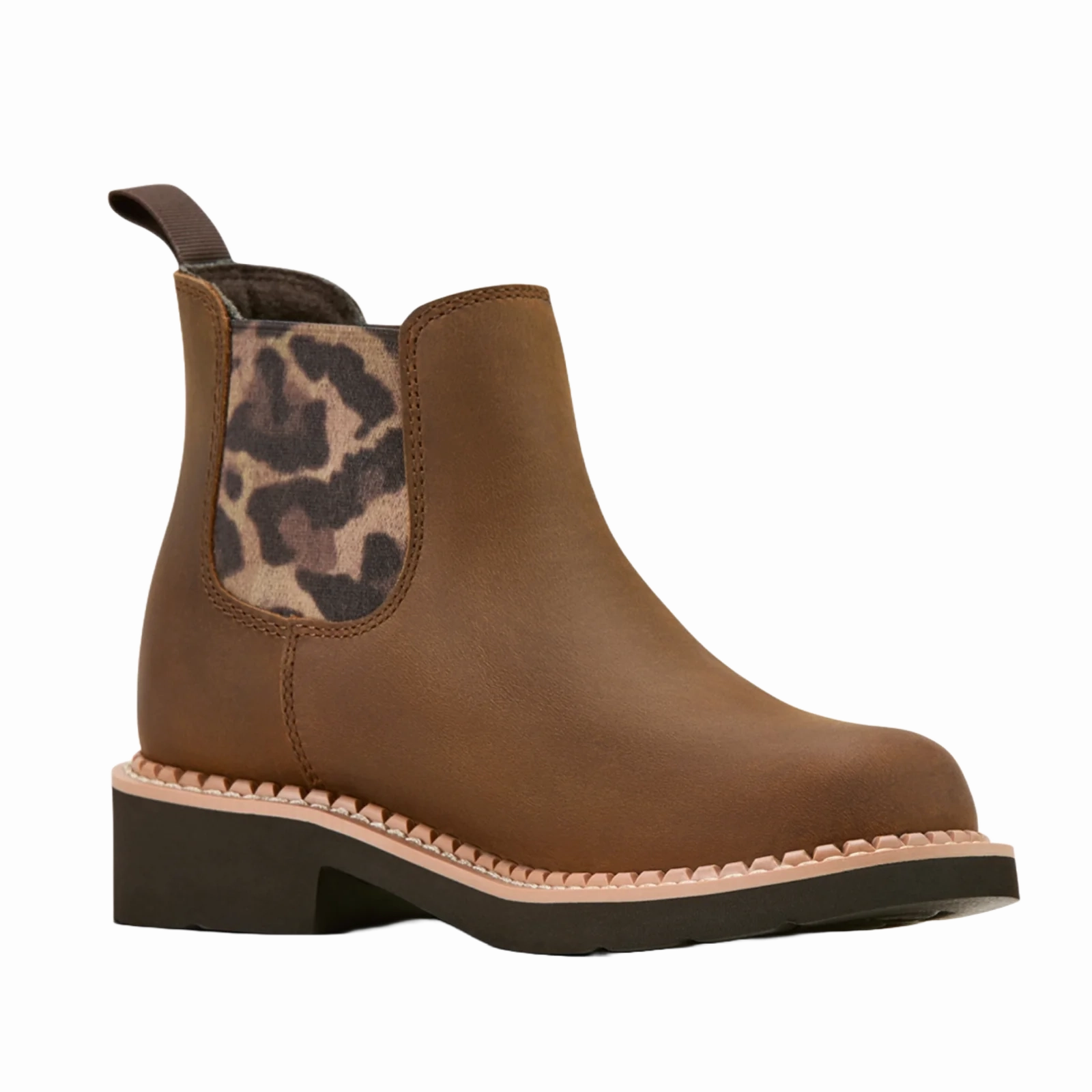 Ariat Youth Girl's Fatbaby Chelsea Distressed Brown Western Bootie 10061165 Trendy